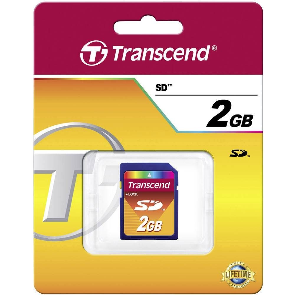 Transcend SD-Karte 2 GB TS2GSDC Speicherkarte