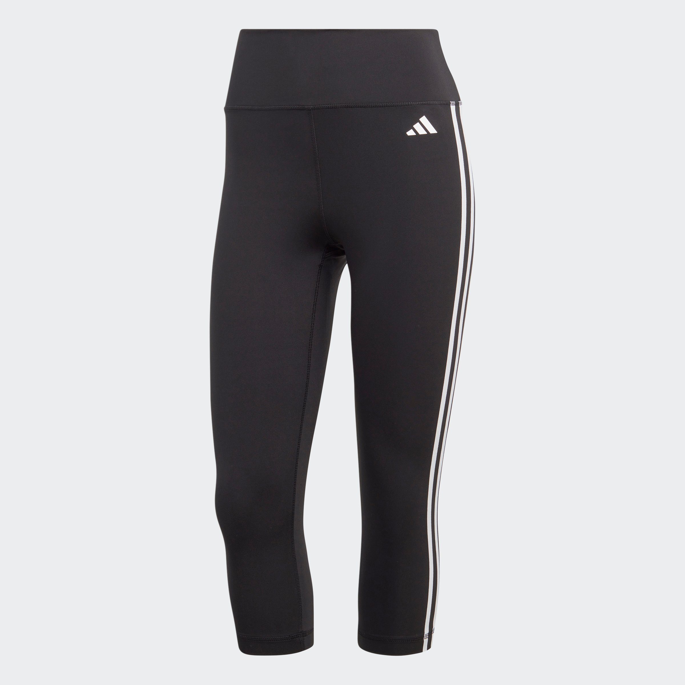 adidas Performance Trainingstights TRAIN ESSENTIALS 3STREIFEN HIGHWAISTED 3/4 (1-tlg) Sportleggings, atmungsaktiv, schnell trocknend