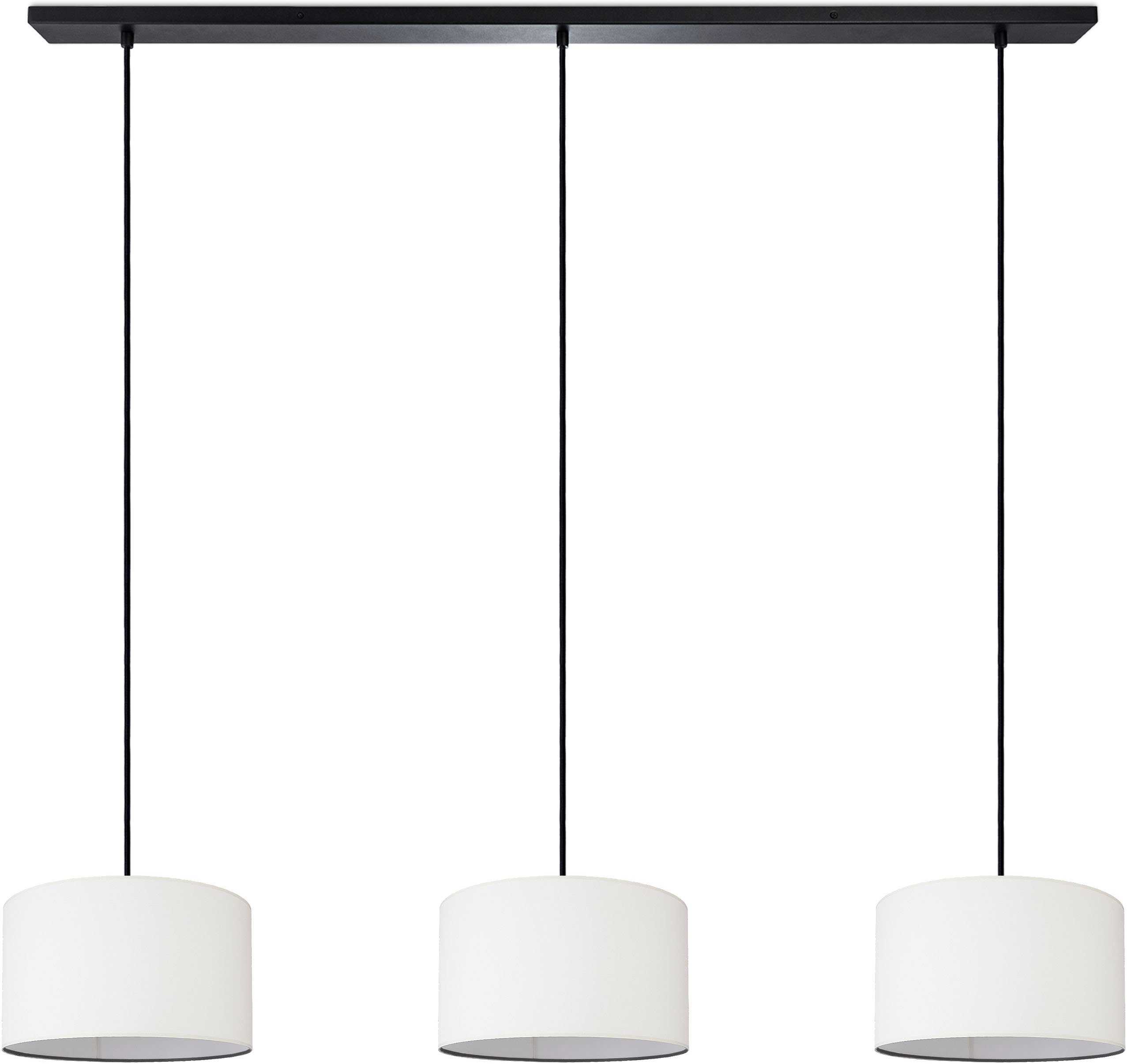 Paco Home Pendelleuchte HUGO CANVAS UNI günstig online kaufen