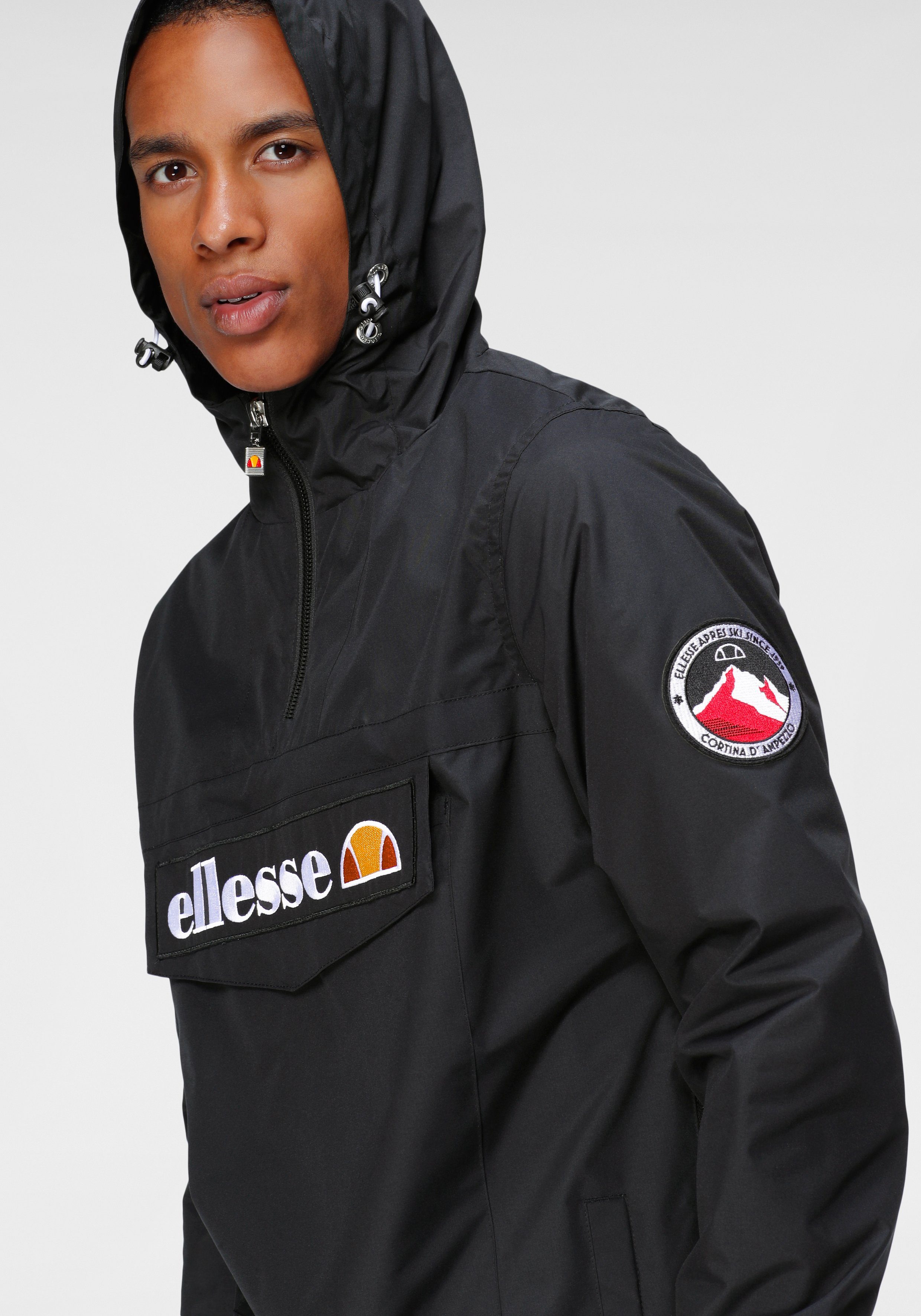 Ellesse Windbreaker MONT JACKET schwarz 2