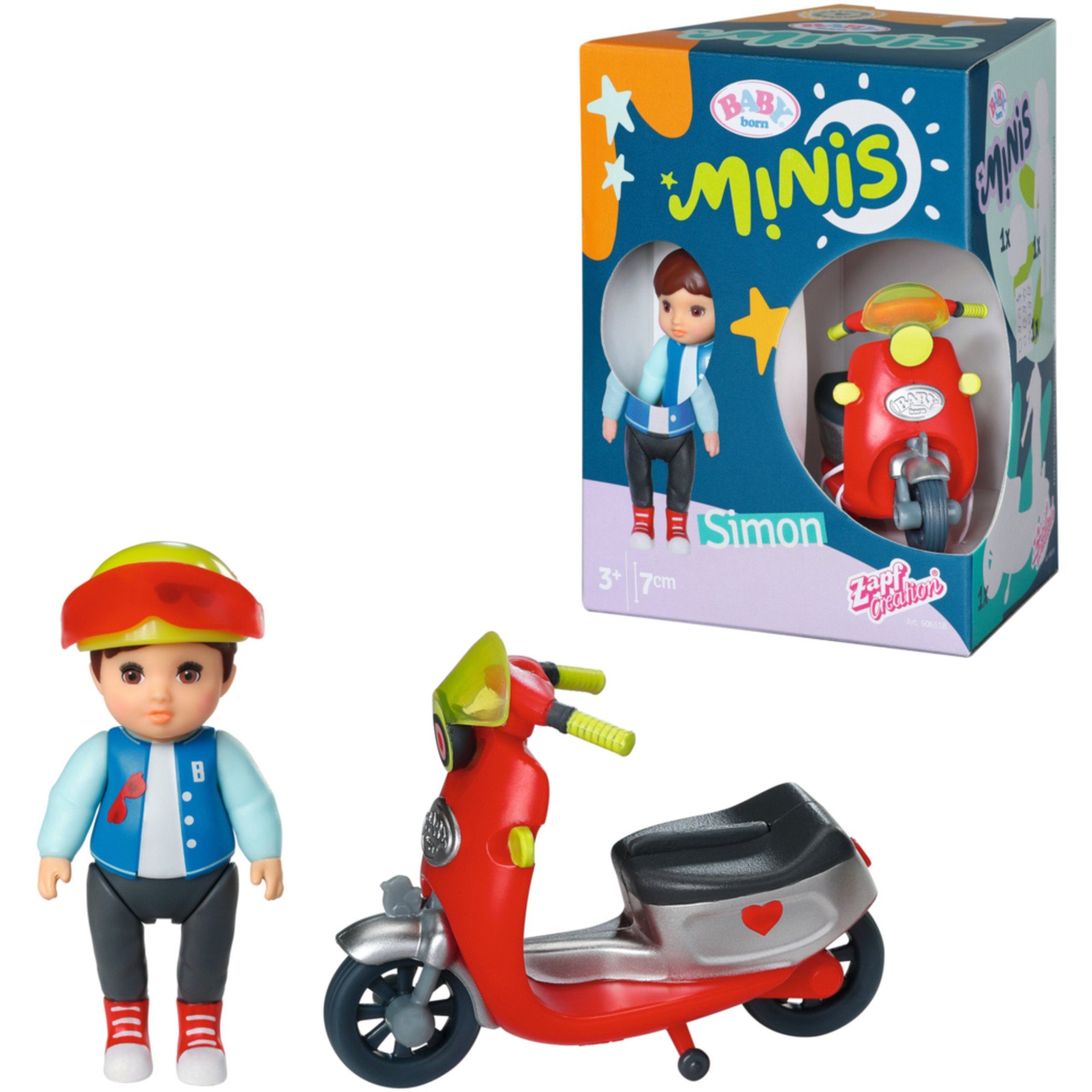Zapf Creation® Spielfigur ZAPF Creation BABY born® Minis - Playset Simon mit
