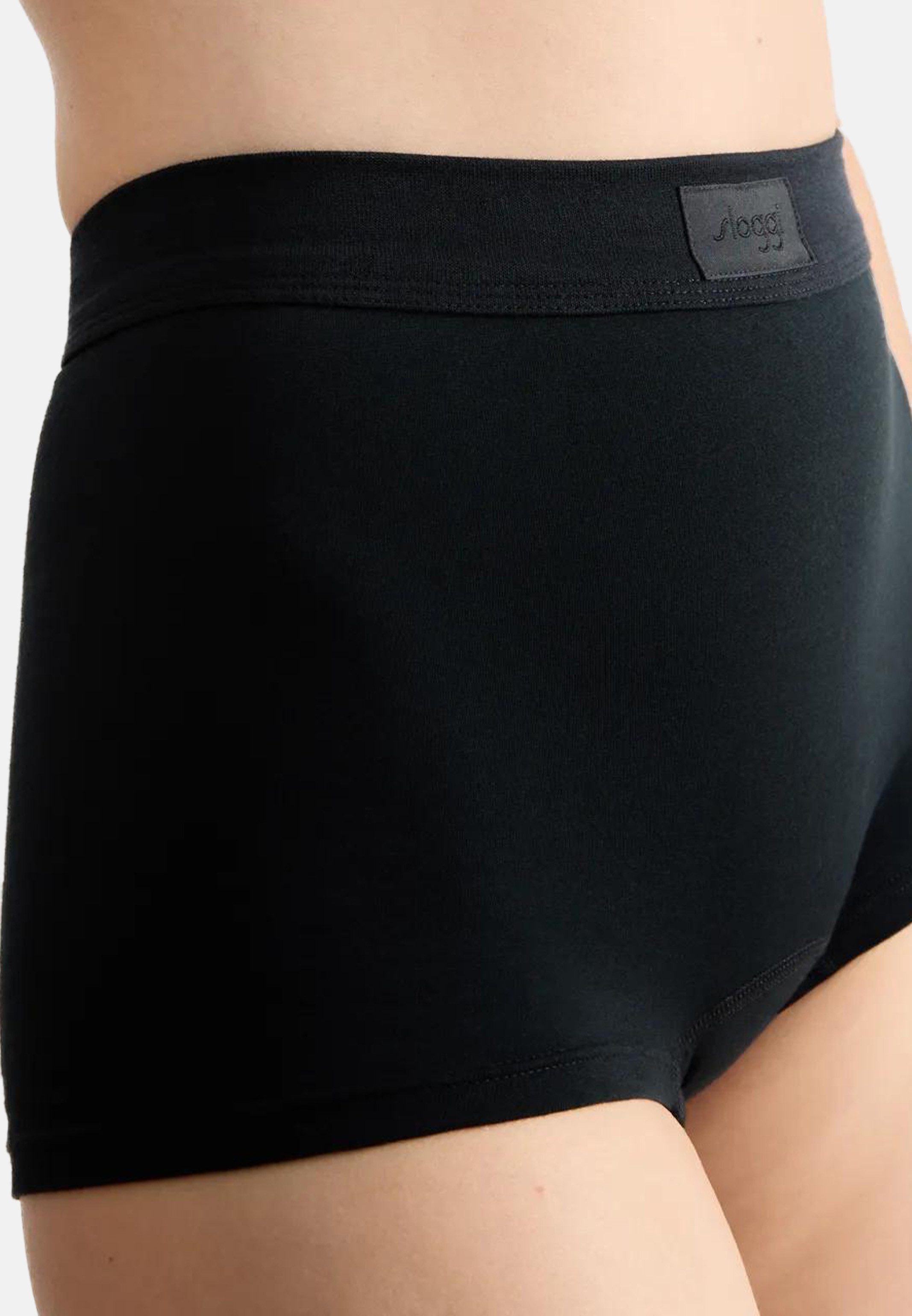 sloggi Panty 3er Pack Double Comfort T (Spar-Set, 3-St) Short Slip - Baumwolle - Atmungsaktiv
