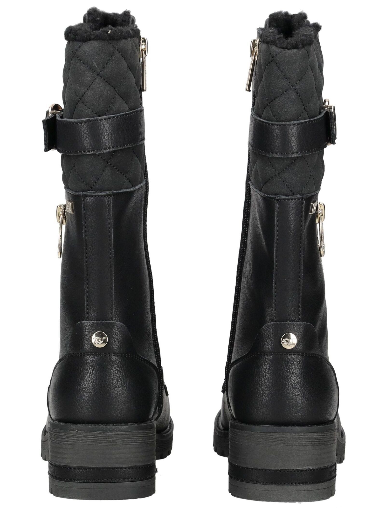 Mustang Shoes Mustang Shoes Stiefel Lederimitat Schnürstiefel – Bild 5 von 5
