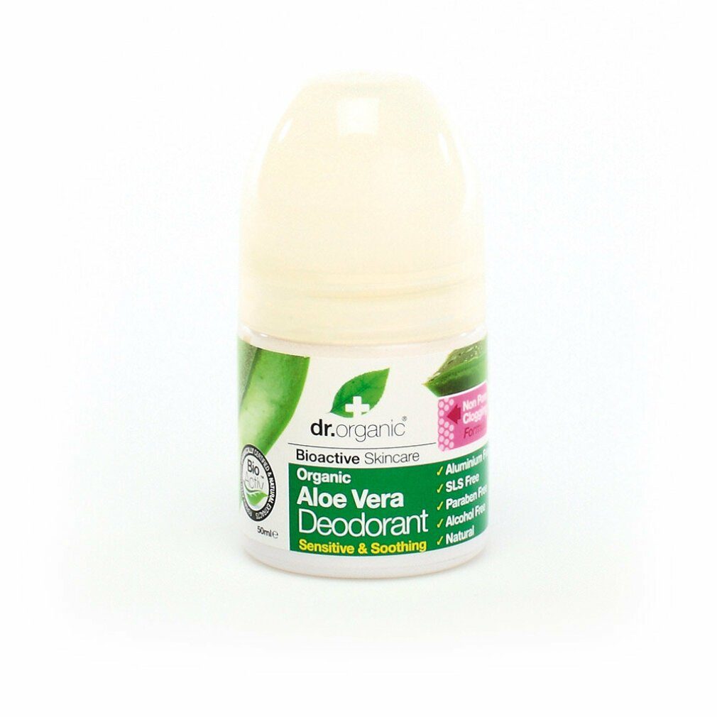 Dr. Organic Deo-Zerstäuber ALOE VERA desodorante roll-on 50 ml