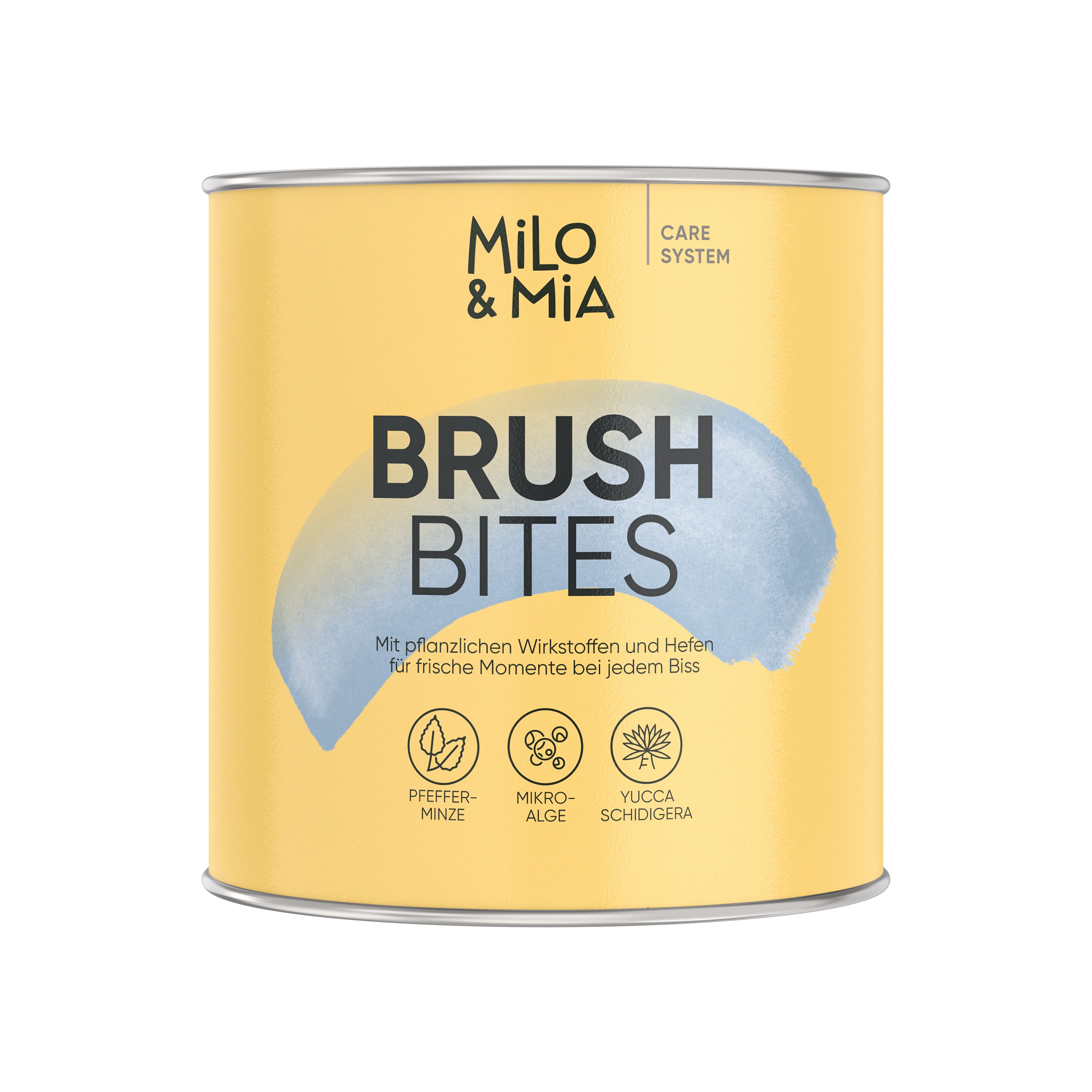 Milo & Mia Brush Bites - Zahnpflegesnacks für Hunde - Dental Snacks, Nahrungsergänzungsmittel