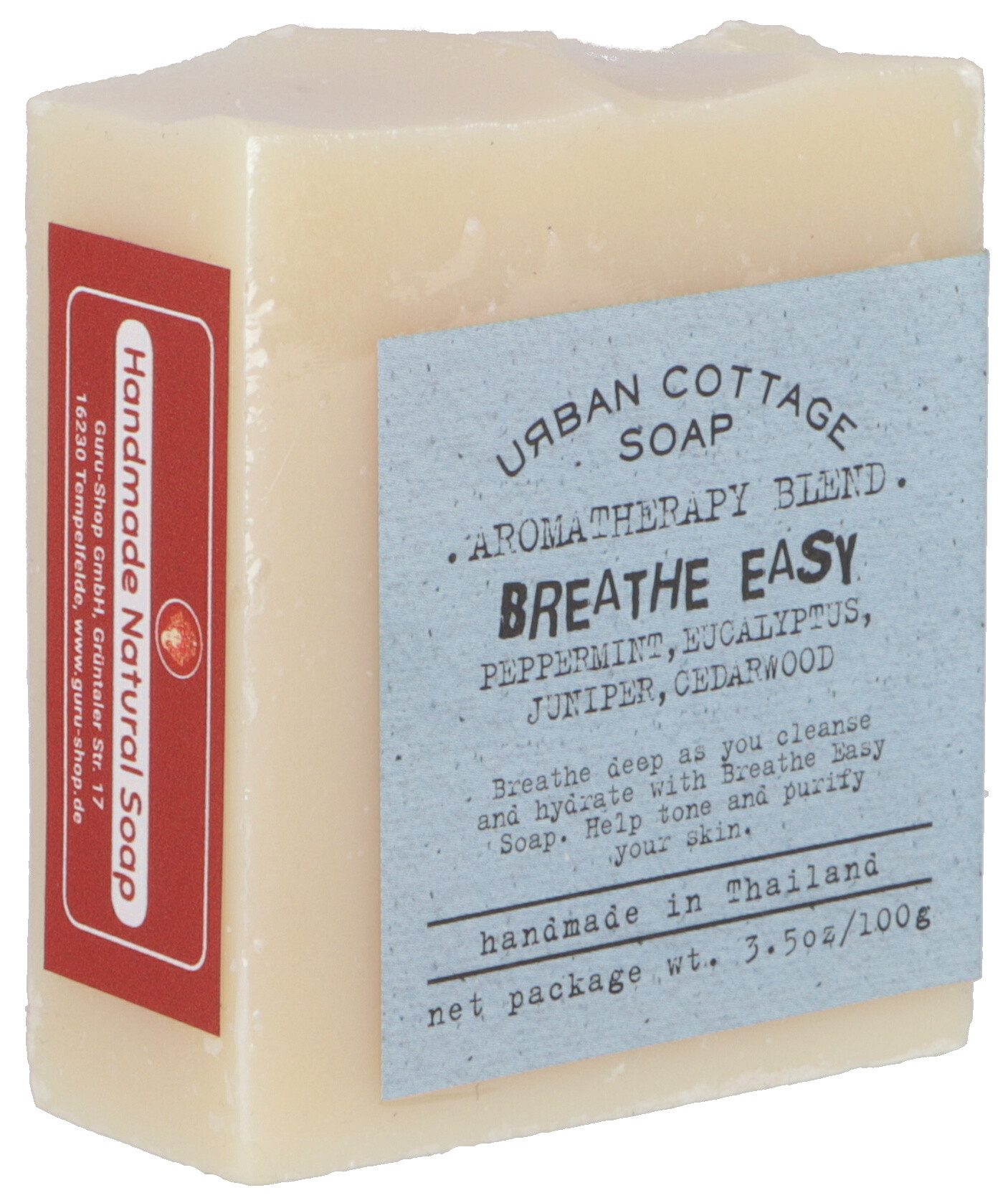 Guru-Shop Handseife Handgemachte Aromatherapie Duftseife BREATHE..