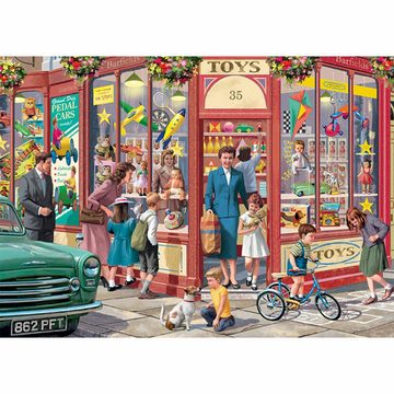 Jumbo Spiele Puzzle Falcon Corner Shops 4 x 1000 Teile, 10000 Puzzleteile