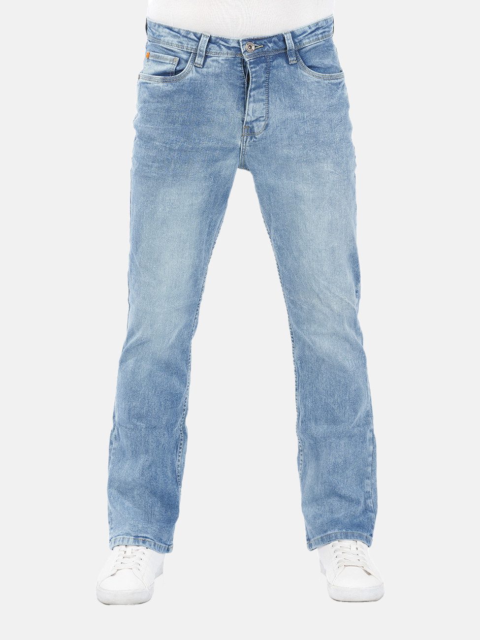 Bootcut-Jeans Herren Jeanshose RIVFalko Boot Cut Fit