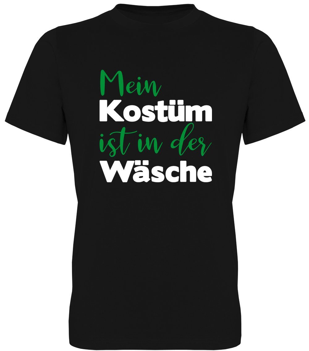 G-graphics T-Shirt Mein Kostüm ist in der Wäsche Herren T-Shirt mit Stateme günstig online kaufen