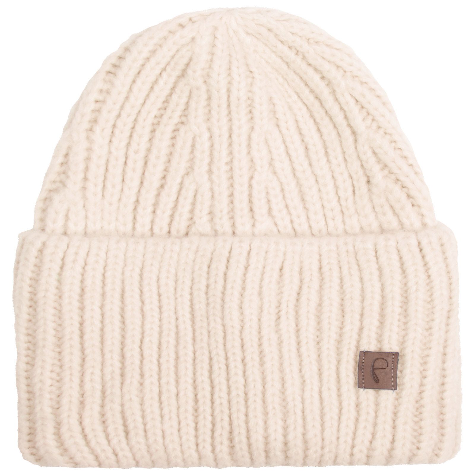 Faera Strickmütze (1-St) Wintermütze breiter Aufschlag Damen Herren Grobstrick Beanie Mütze