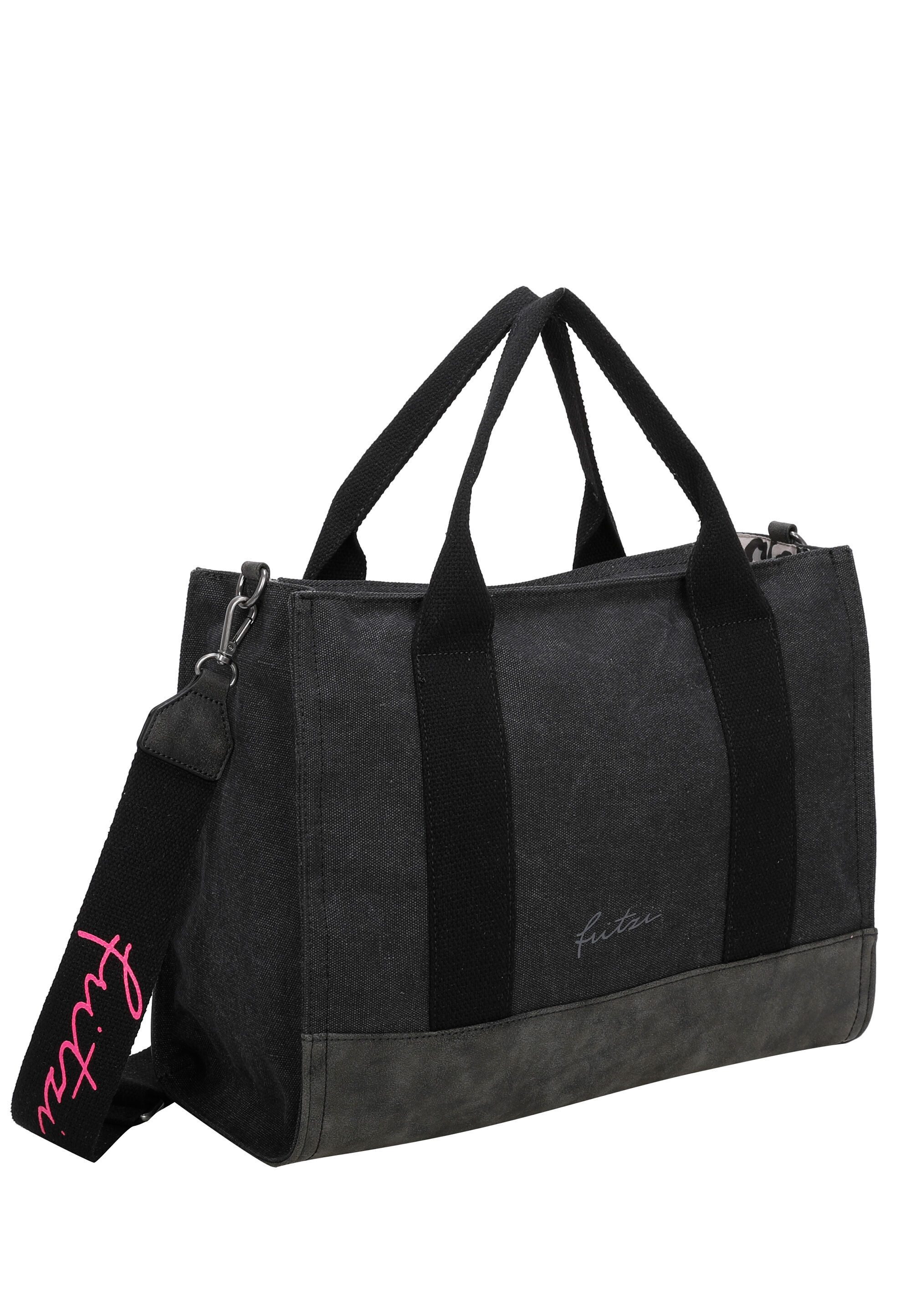Fritzi aus Preußen Shopper Canvas Tote Bag, mit abnehmbarem Schulterriemen – Bild 4 von 5