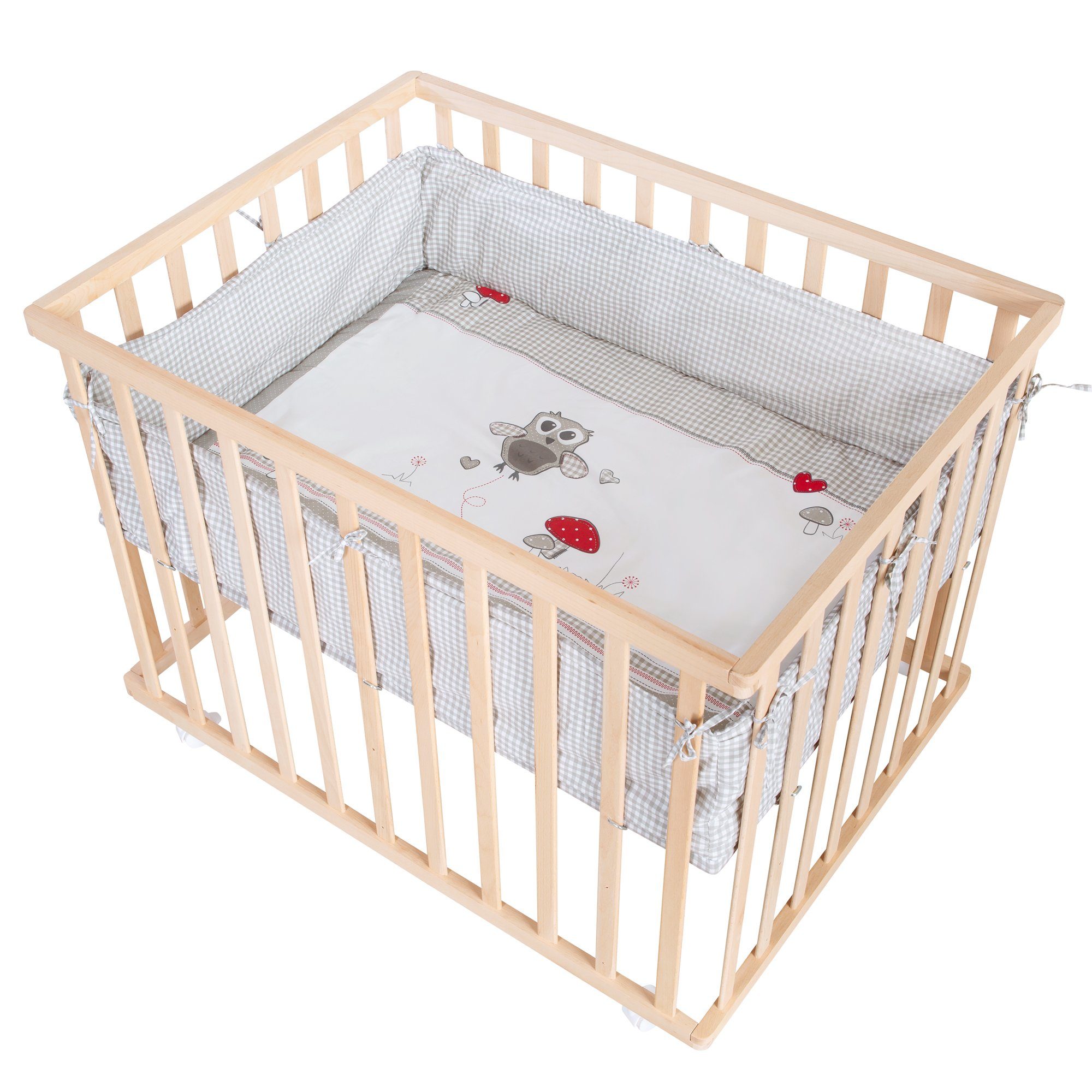 roba® Laufgitter Adam & Eule, 4-eckig, günstig online kaufen
