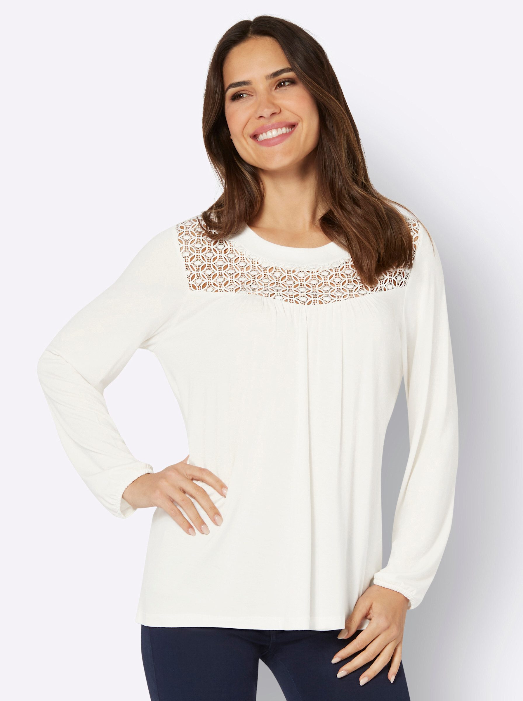 T-Shirt Langarm-Shirt Langarm
