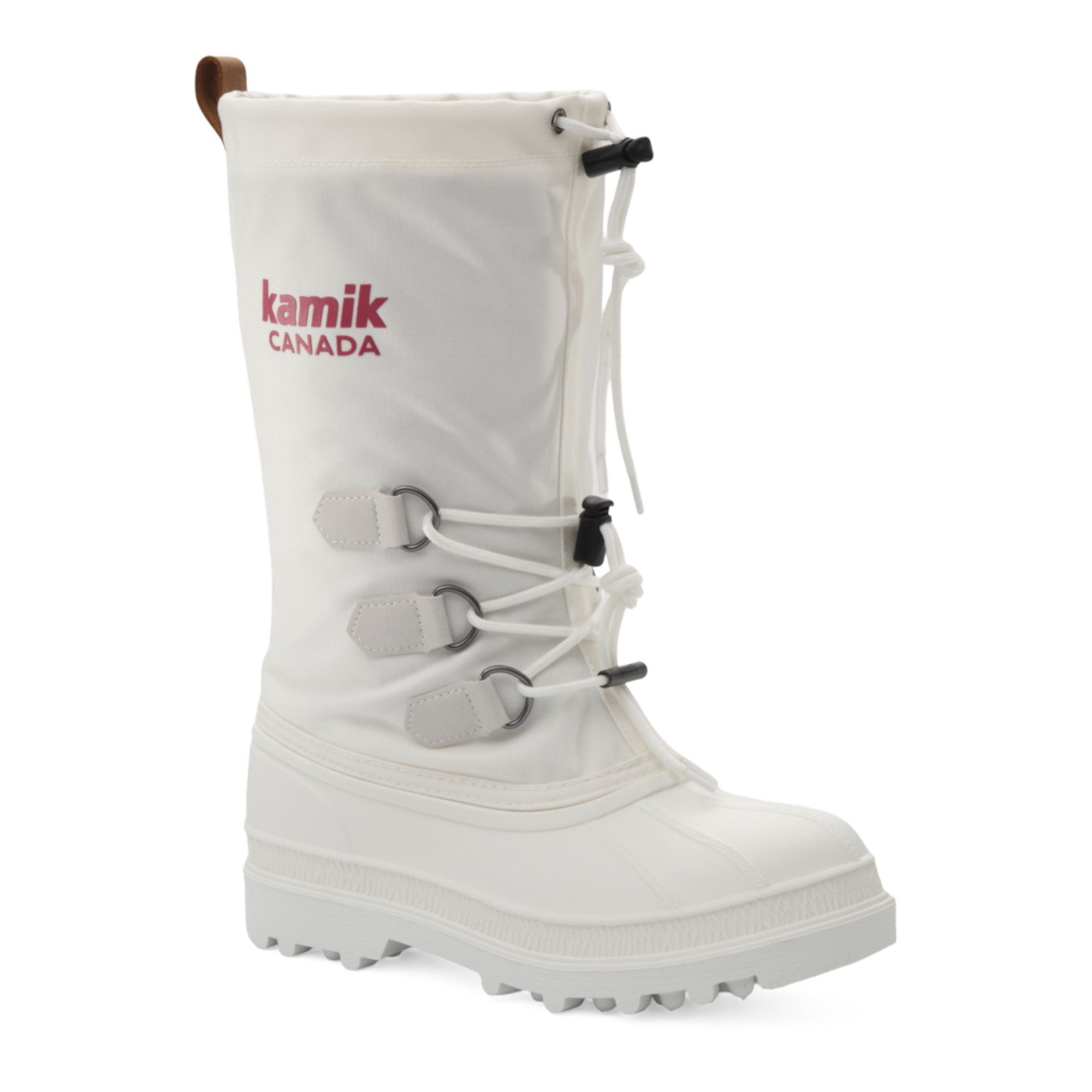 Kamik Canuck (Denier-Nylon, wasserdicht) 2026 weiss Herren Winterstiefel