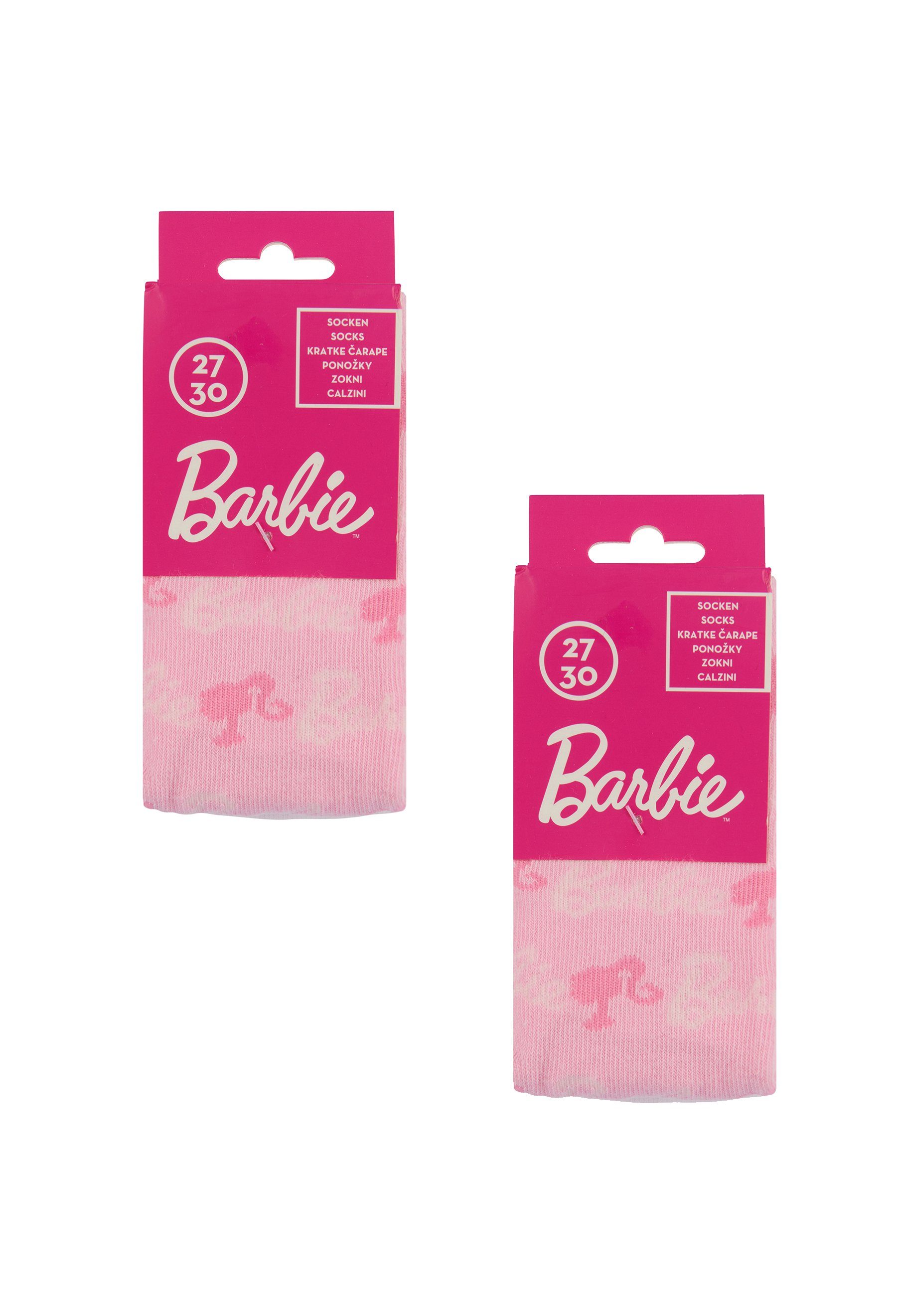 ONOMATO! Socken Barbie Kinder Mädchen Socken 6er Pack (6-Paar)