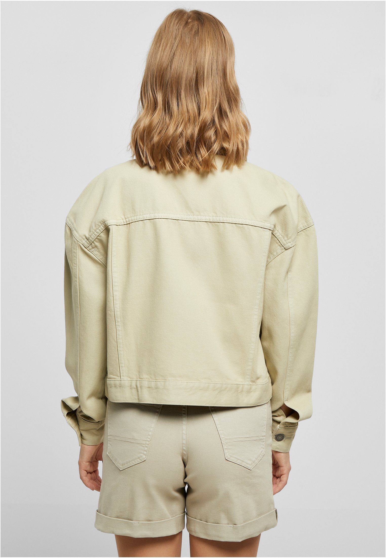 (1-St) softseagrass Oversized Ladies Damen URBAN Colored Jacket Denim CLASSICS Outdoorjacke