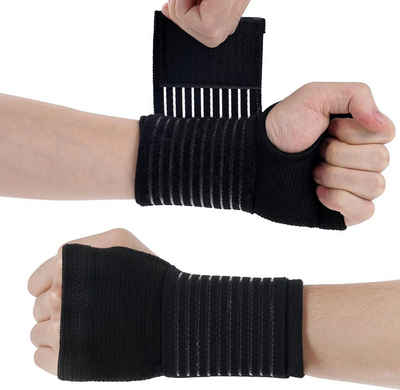 CoolBlauza Handgelenkstütze 1 Paar Handgelenkbandage, Handgelenkstütze, Handbandage mit Klettverschluss für Damen und Herren