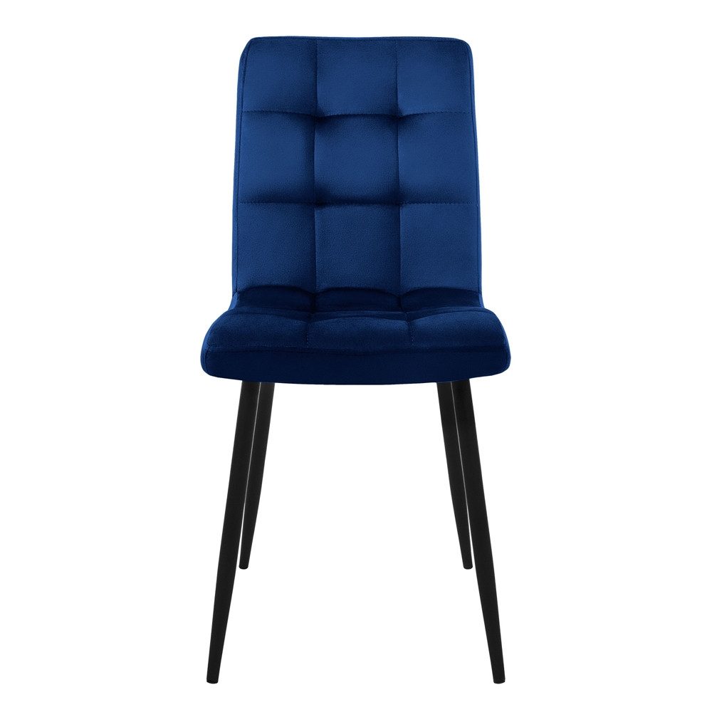 ML-DESIGN Stuhl Esszimmerstuhl mit Rückenlehne Polsterstuhl mit Metallbeine günstig online kaufen