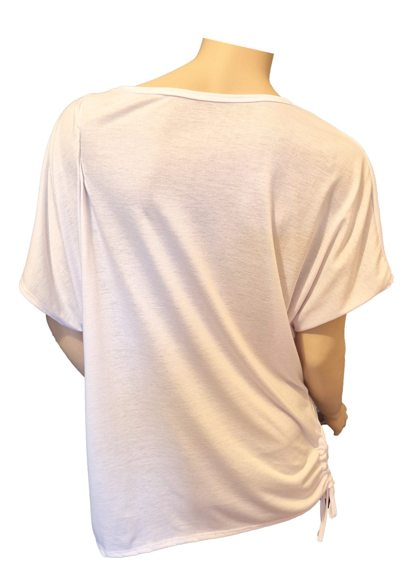 Einkaufszauber Kurzarmshirt T-Shirt Süße Bunte Katzenfamilie