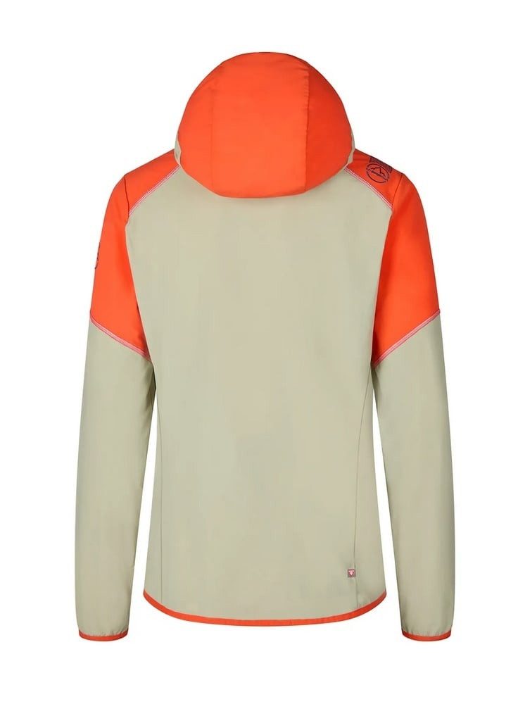 La Sportiva Laufjacke Koro blau/orange/beige Damen