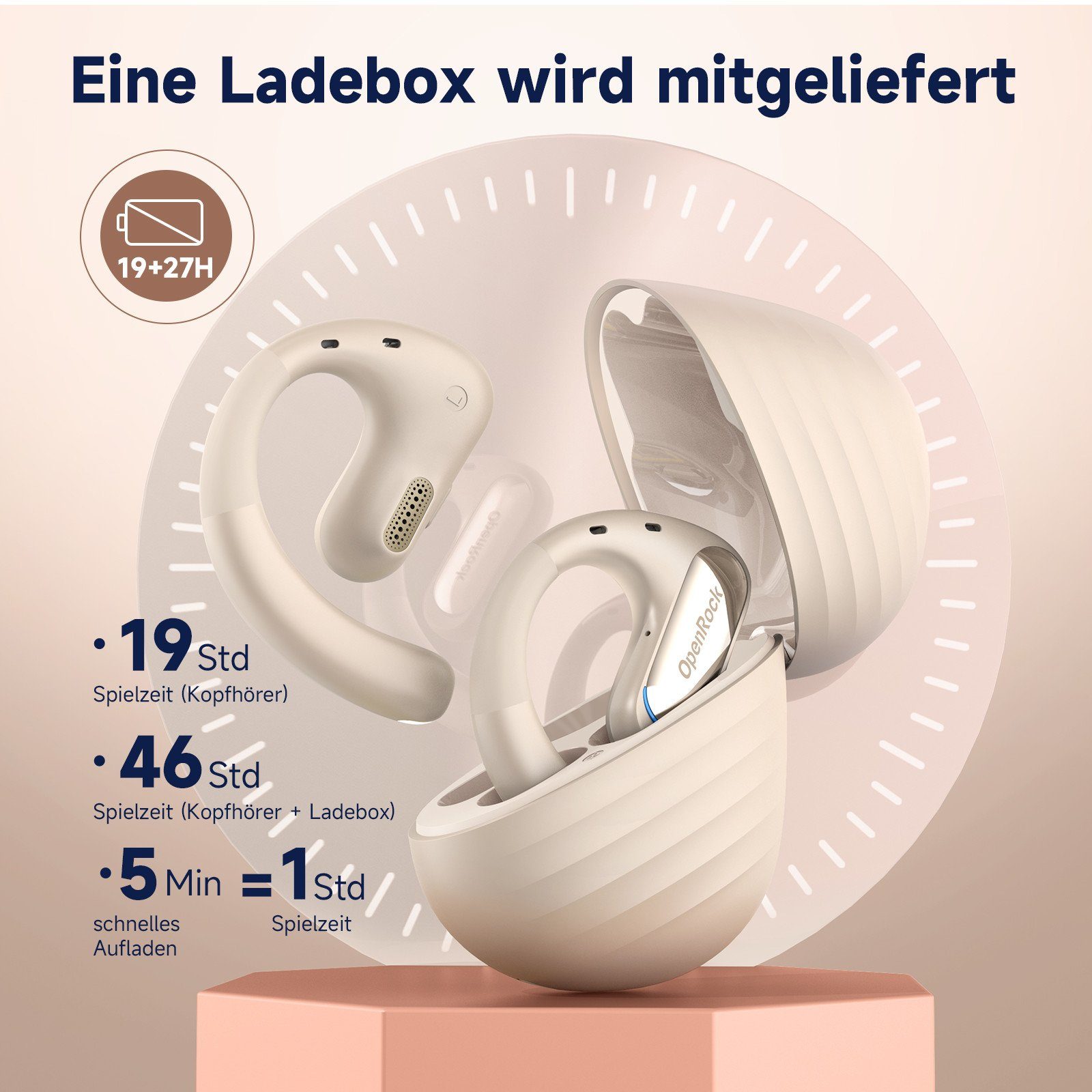 OneOdio OpenRock Pro Ear Air Conduction wireless Kopfhörer