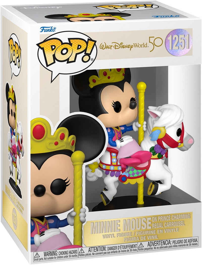 Funko Spielfigur Minnie Mouse on Prince Charming Regal Carrousel
