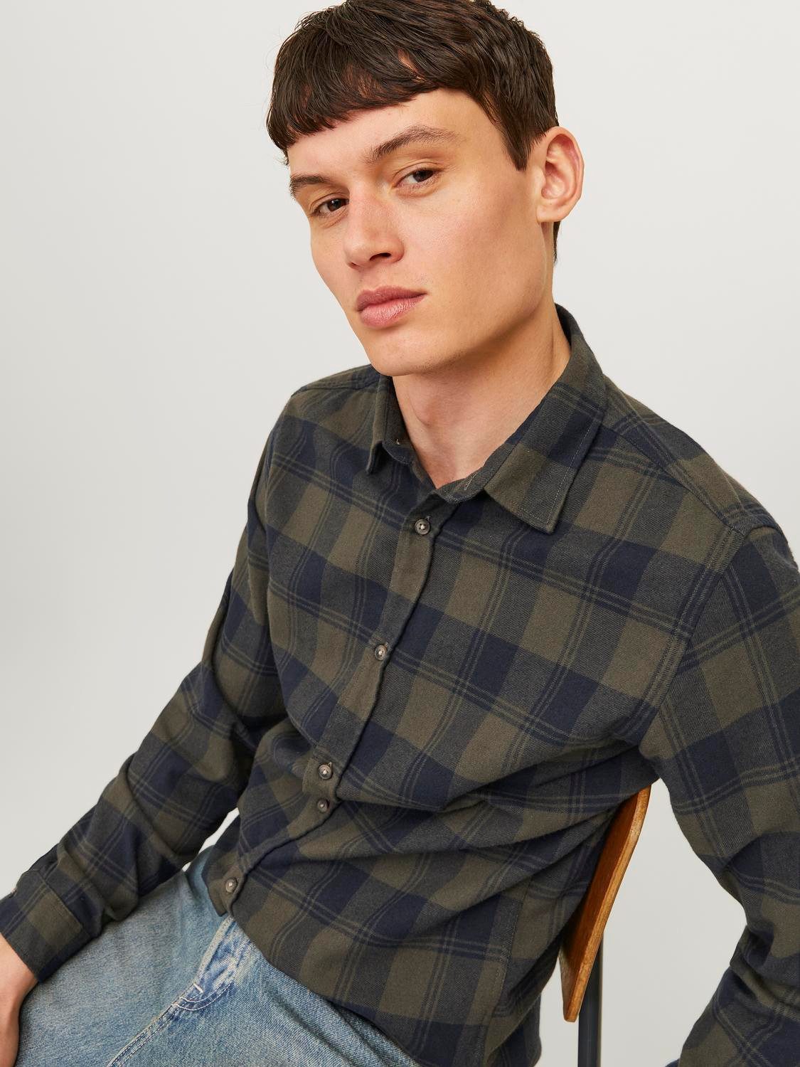Jack & Jones Langarmhemd JJJOSHUA FALL günstig online kaufen