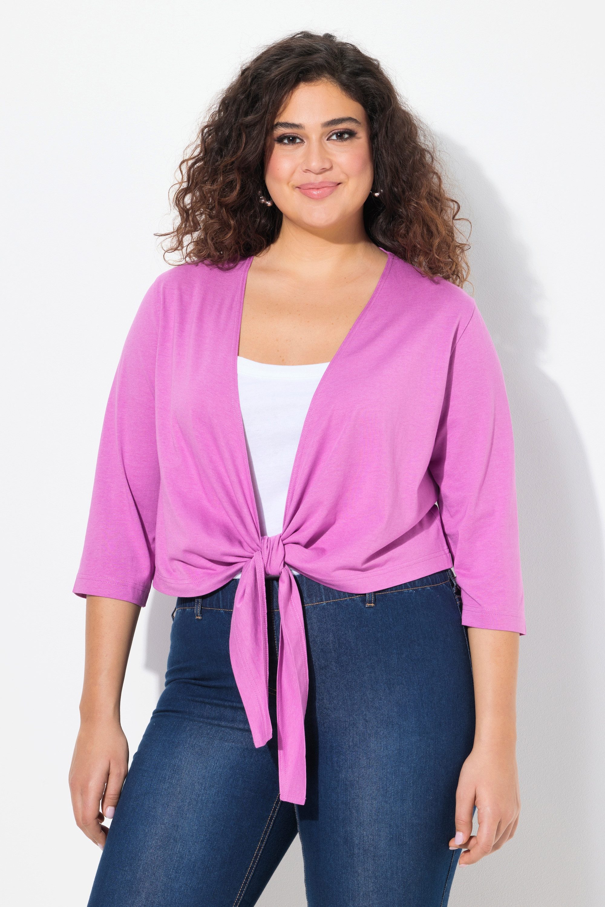 Ulla Popken T-Shirt Bolero kurze Jacke günstig online kaufen