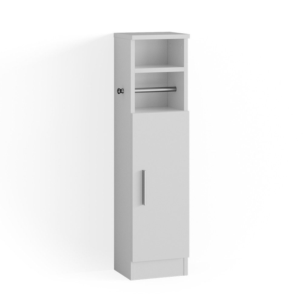 Vicco Midischrank Enga Weiß 23 x 90 cm günstig online kaufen