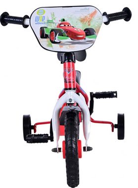 Volare Kinderfahrrad Kinderfahrrad Disney Fahrrad Cars für Jungen 10 Zoll Kinderrad in Rot