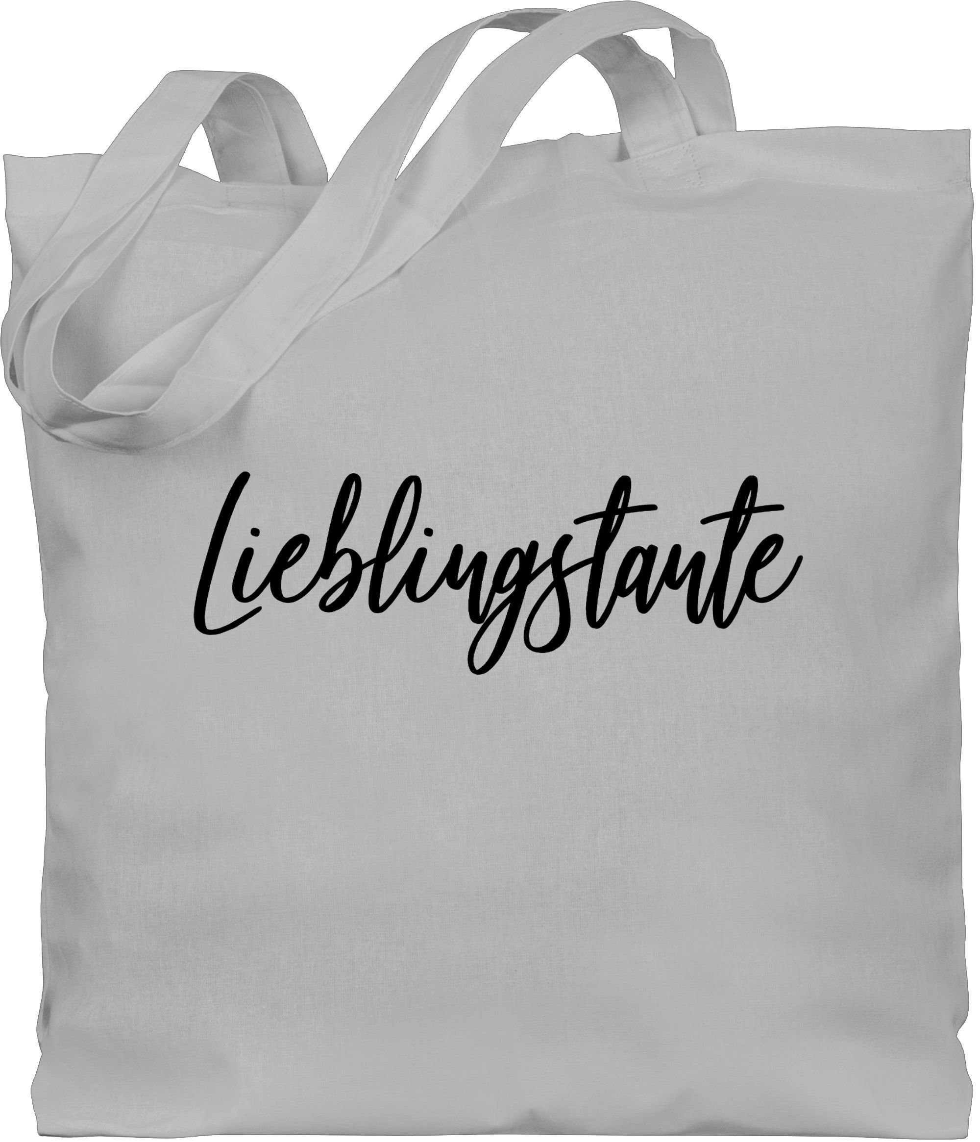 Umhängetasche Lieblingstante Schwarz
