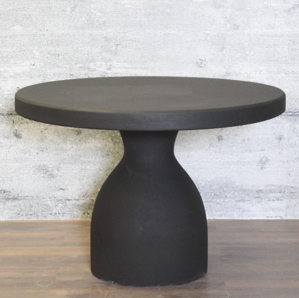 baario Gartentisch Steintisch DOLIN rund, schwarz Gartentisch rund Ø107