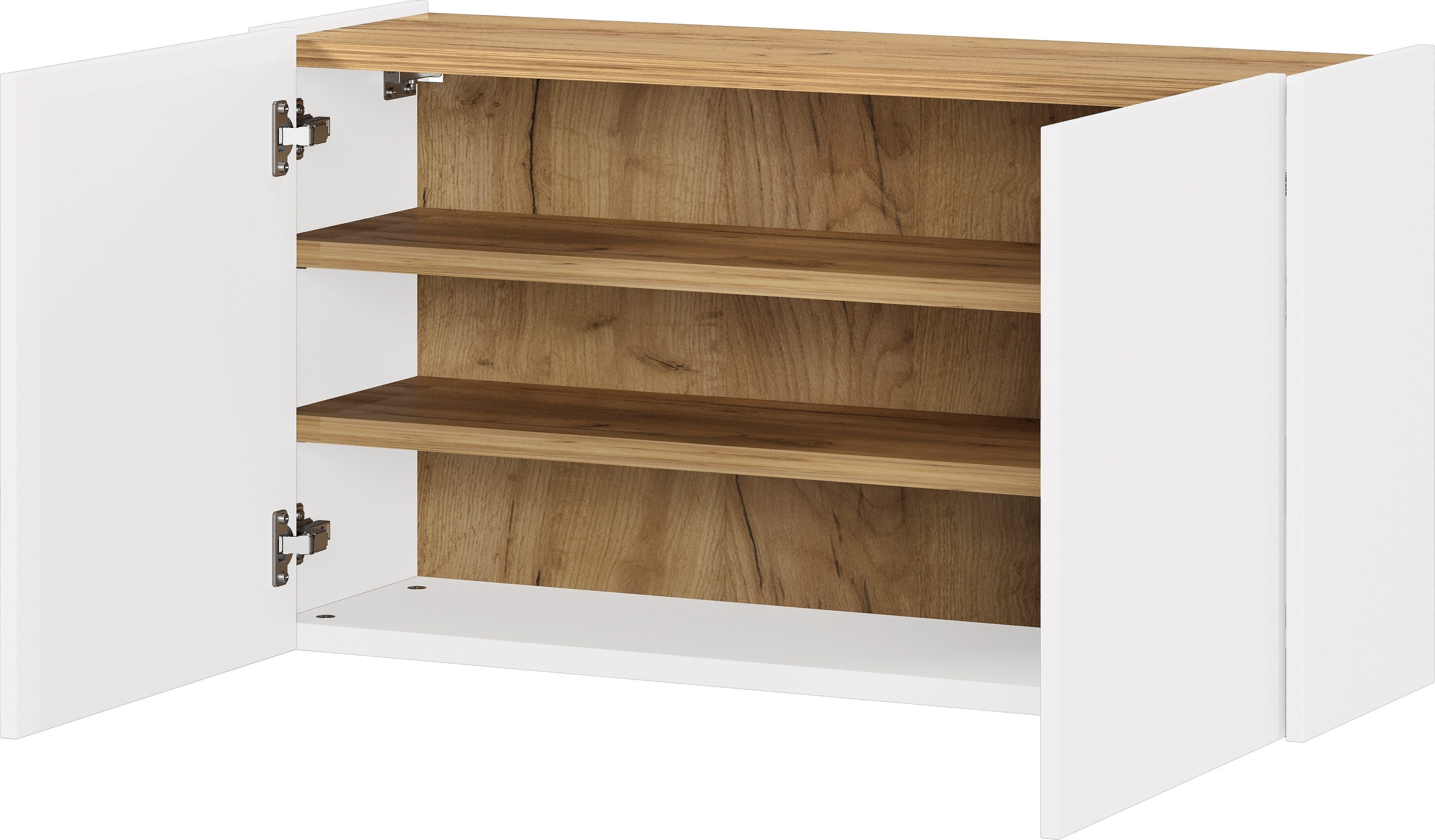 GERMANIA Schuhschrank Lomeno Flurschrank, Soft-close, verstellb. Böden, in 3 Höhen, 2- oder 3-türig – Bild 4 von 5