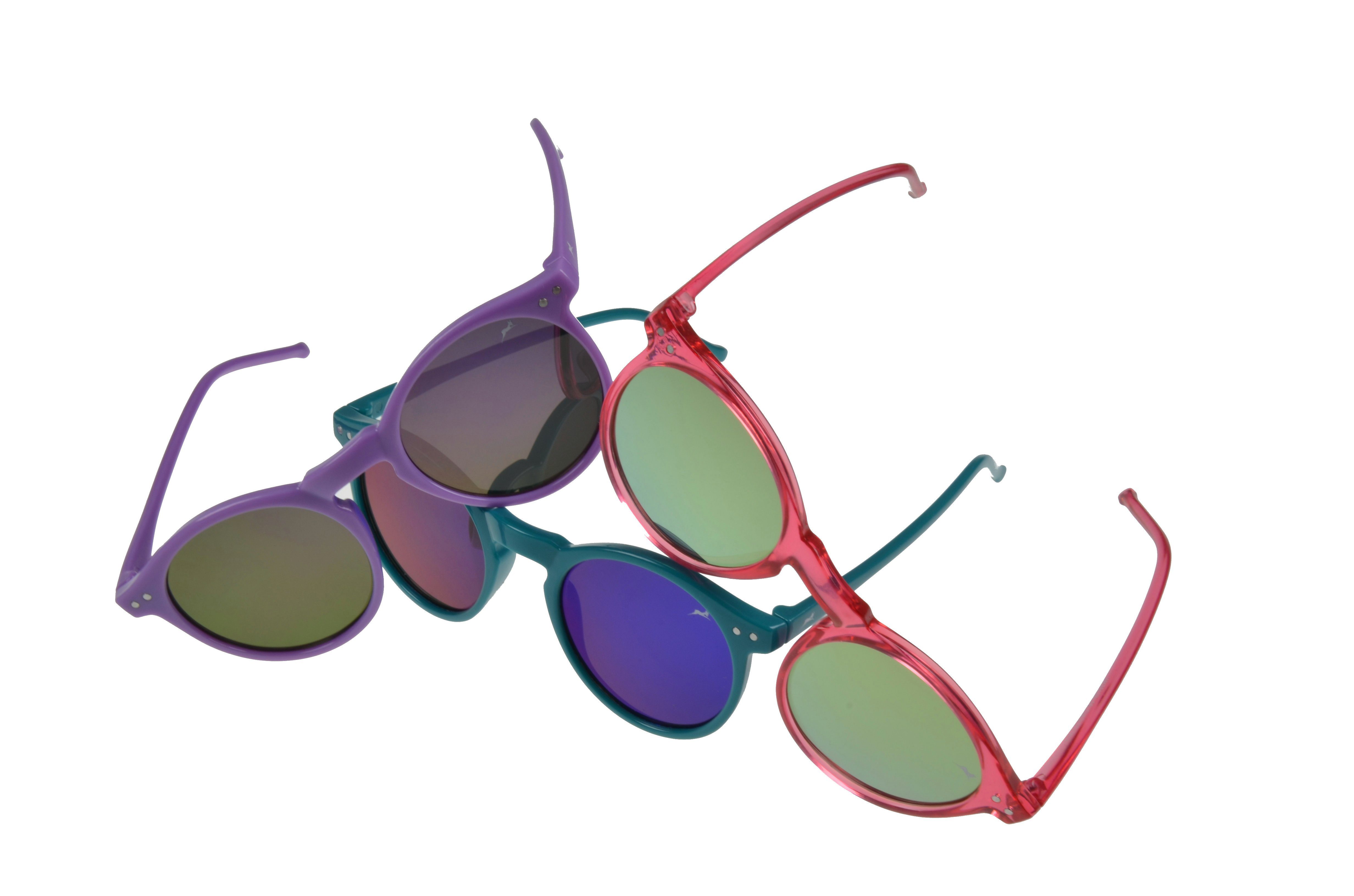 kids Unisex, WK7617 rot-transparent, Jahre 4-10 Mädchen Gamswild Kinderbrille lila, ca. Sonnenbrille petrol GAMSKIDS NEU Jungen