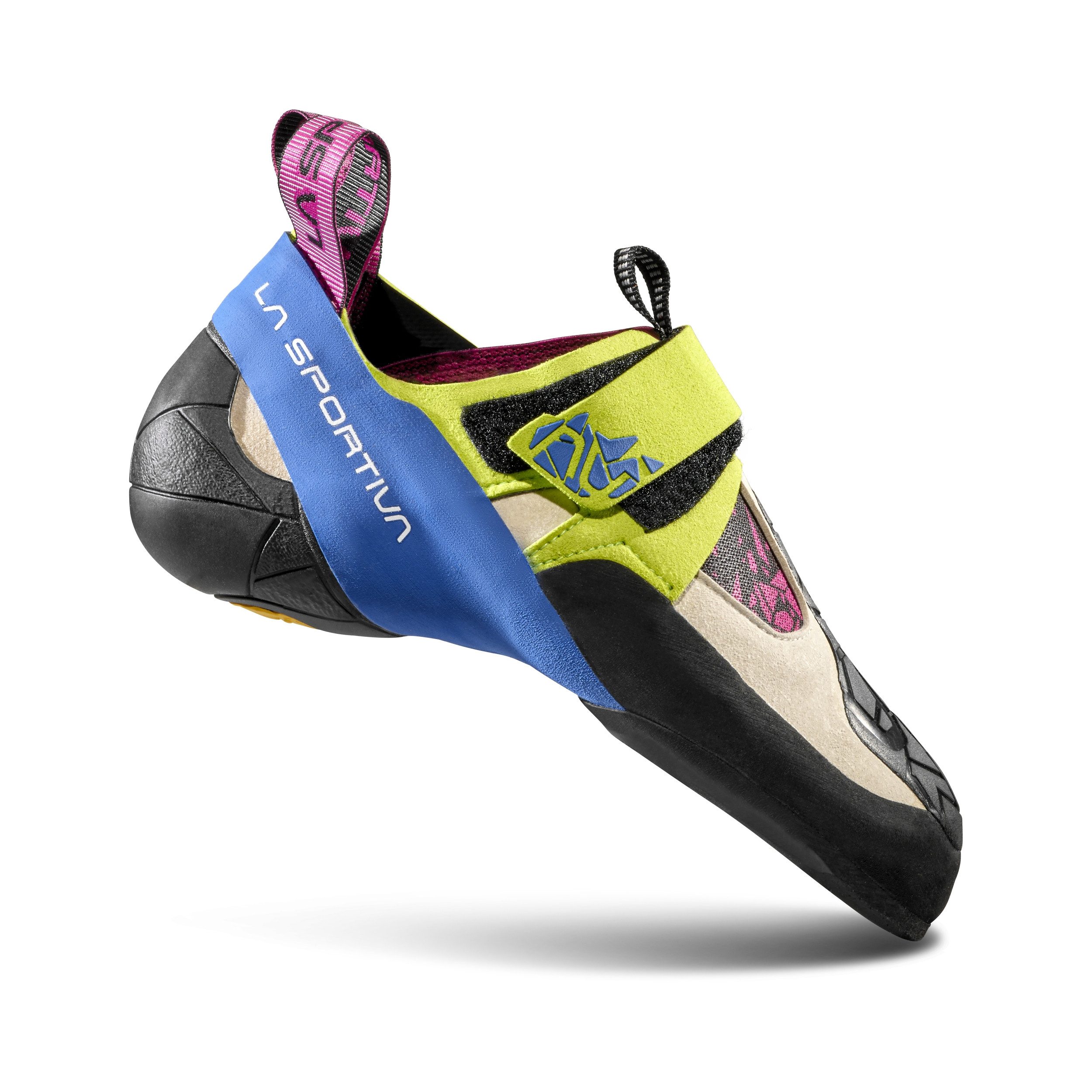 La Sportiva Skwama Woman Apple Green/Cobalt Blue Kletterschuh