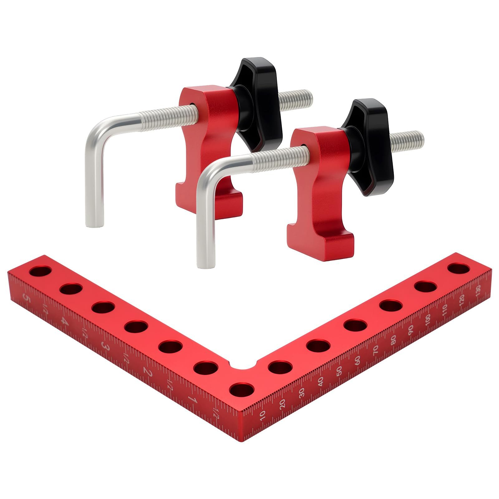 Youyijia Leisten-Befestigungsclips 140mm Right Angle Fixing Clip 90 Degree L-Shaped Auxiliary Positioning