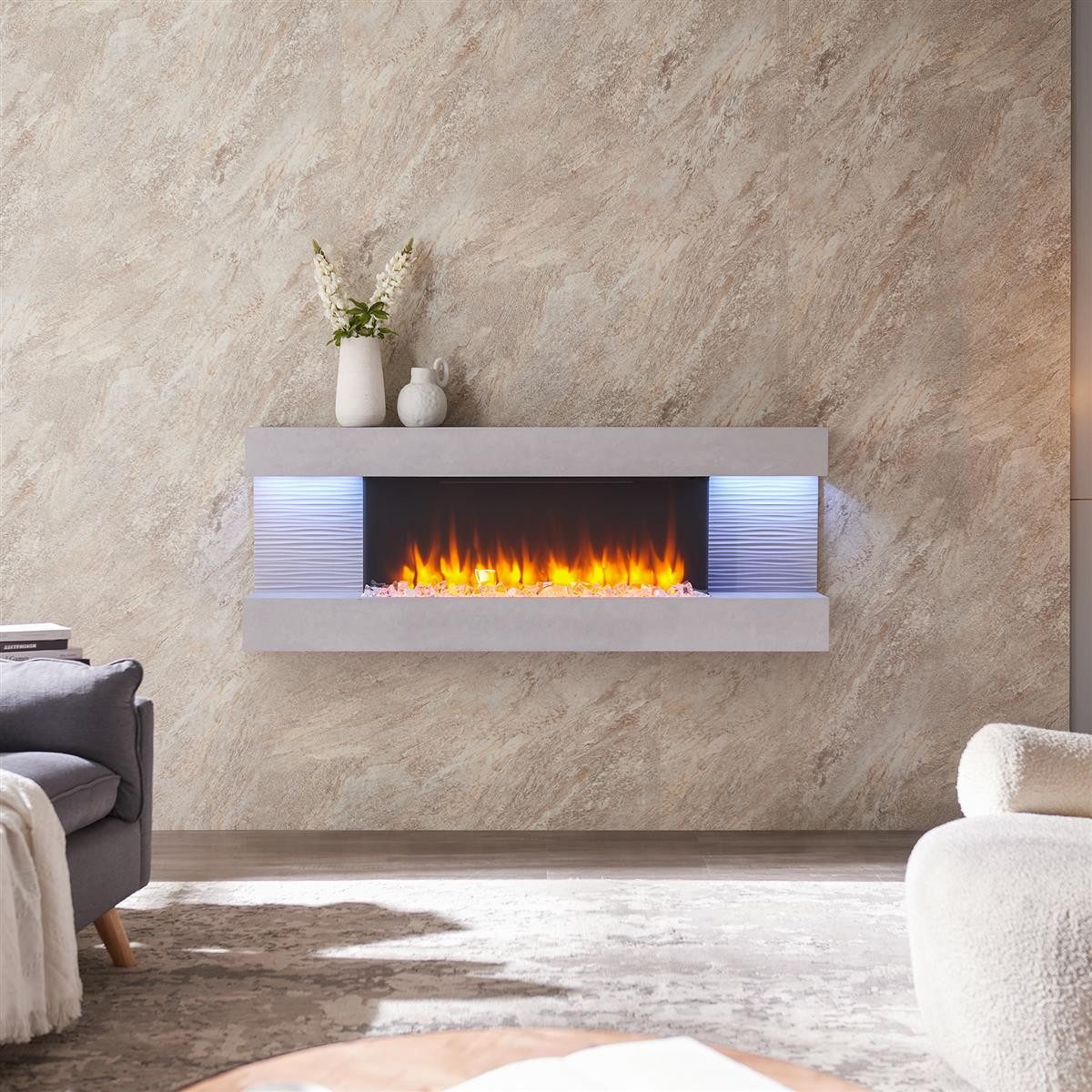 Balderia Elektrokamin Elektrokamin BALDERIA Hestia - Standkamin, 2000 W - B günstig online kaufen