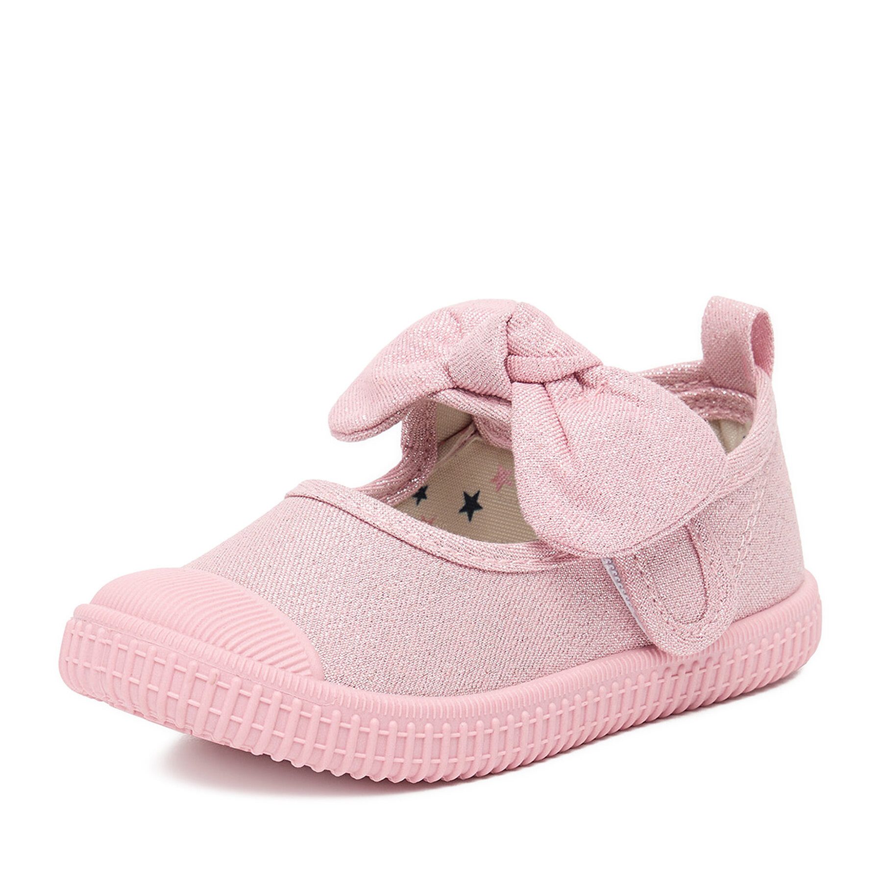 DeeZee Deezee Mädchen Hausschuhe Rosa Plüsch Hausschuhe – Bild 3 von 4