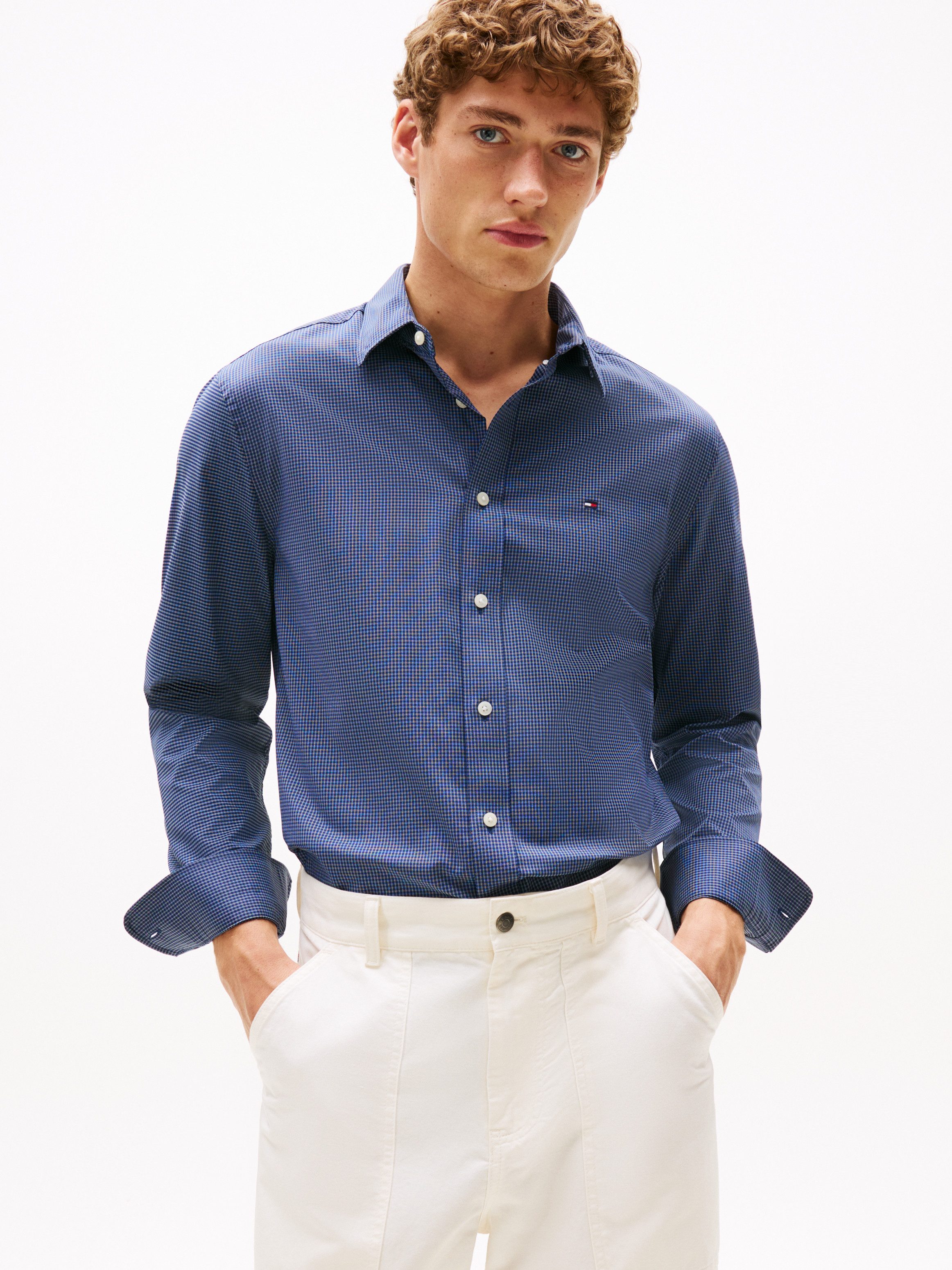 Tommy Hilfiger Langarmhemd PERFORMANCE CHECK RF günstig online kaufen