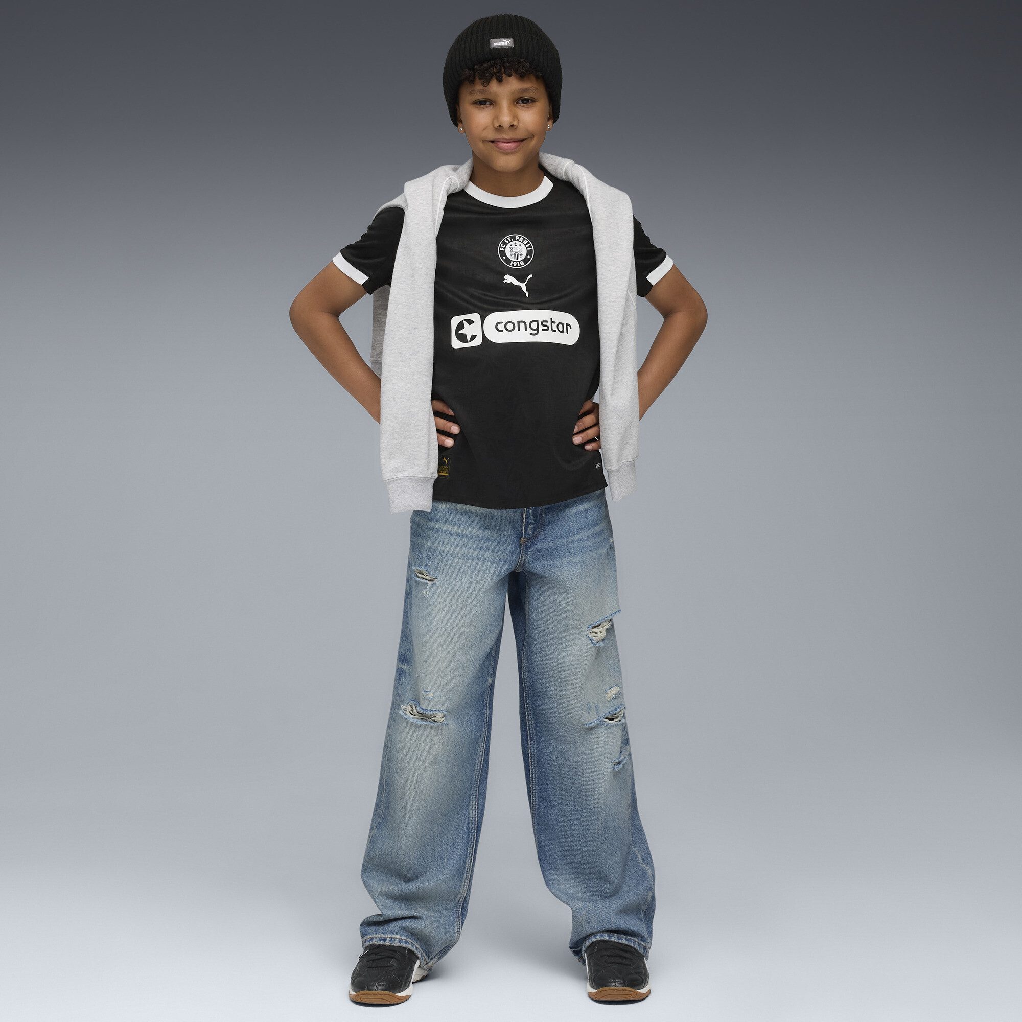 PUMA Trainingsshirt FC St. Pauli 25/26 Ausweichtrikot Jugendliche