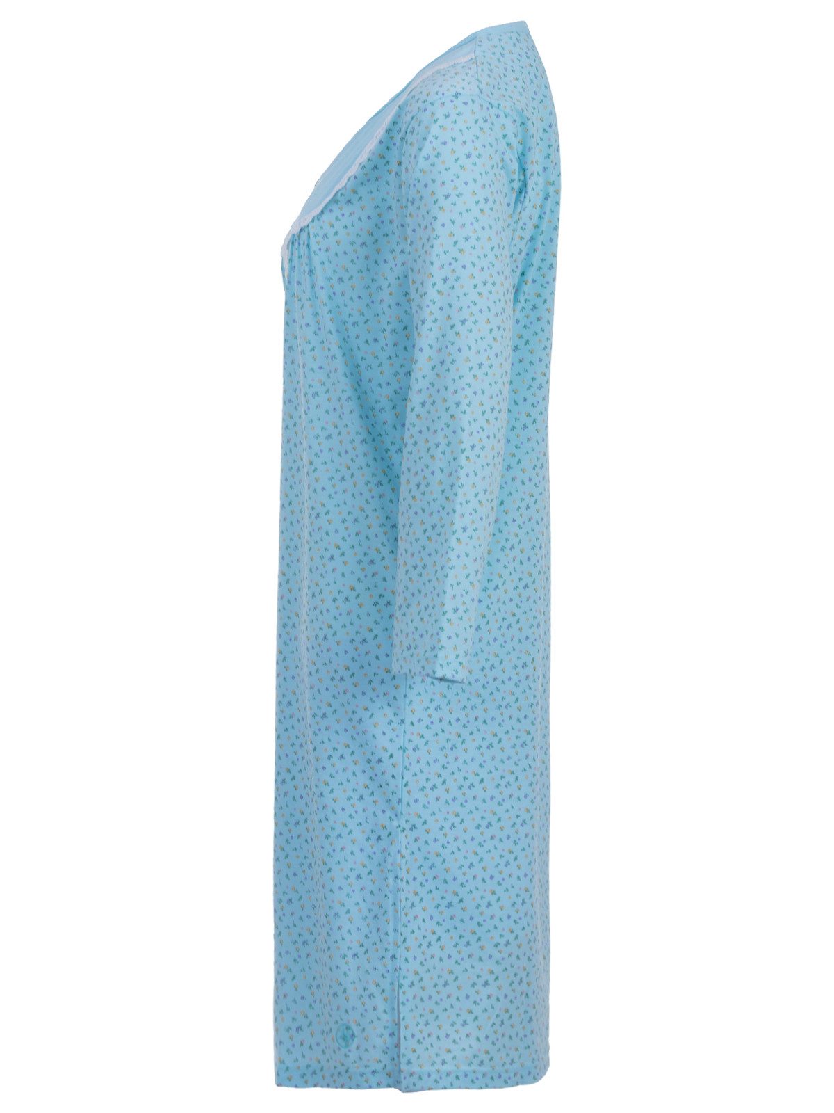 zeitlos Nachthemd Nachthemd Langarm - Mille Fleur Spitze günstig online kaufen