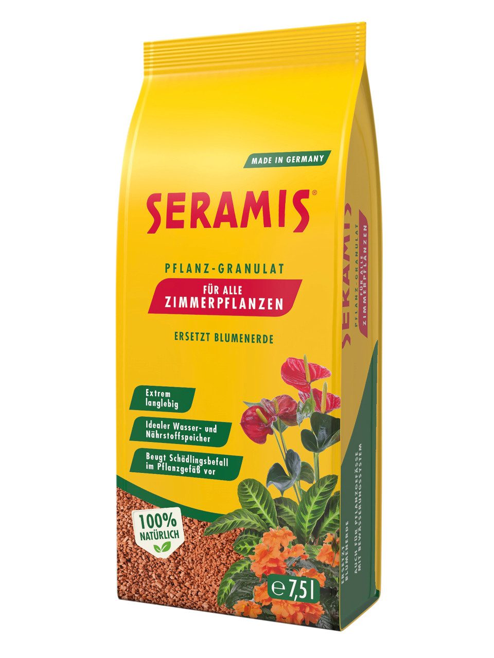 Sera Pflanzgranulat Seramis Pflanz-Granulat für Zimmerpflanzen 7,5 L