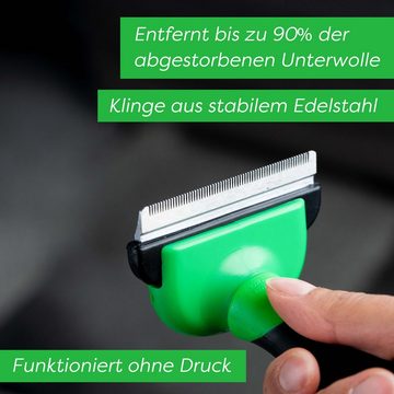 FinoPet Fellbürste FinoPet Aktions-Set mit Hundebürsten/Katzenbürsten/Entfilzungsbürsten, Edelstahl, (3-tlg), Langhaar, Kurzhaar, Unterwolle, Unterfell, Entfilzung