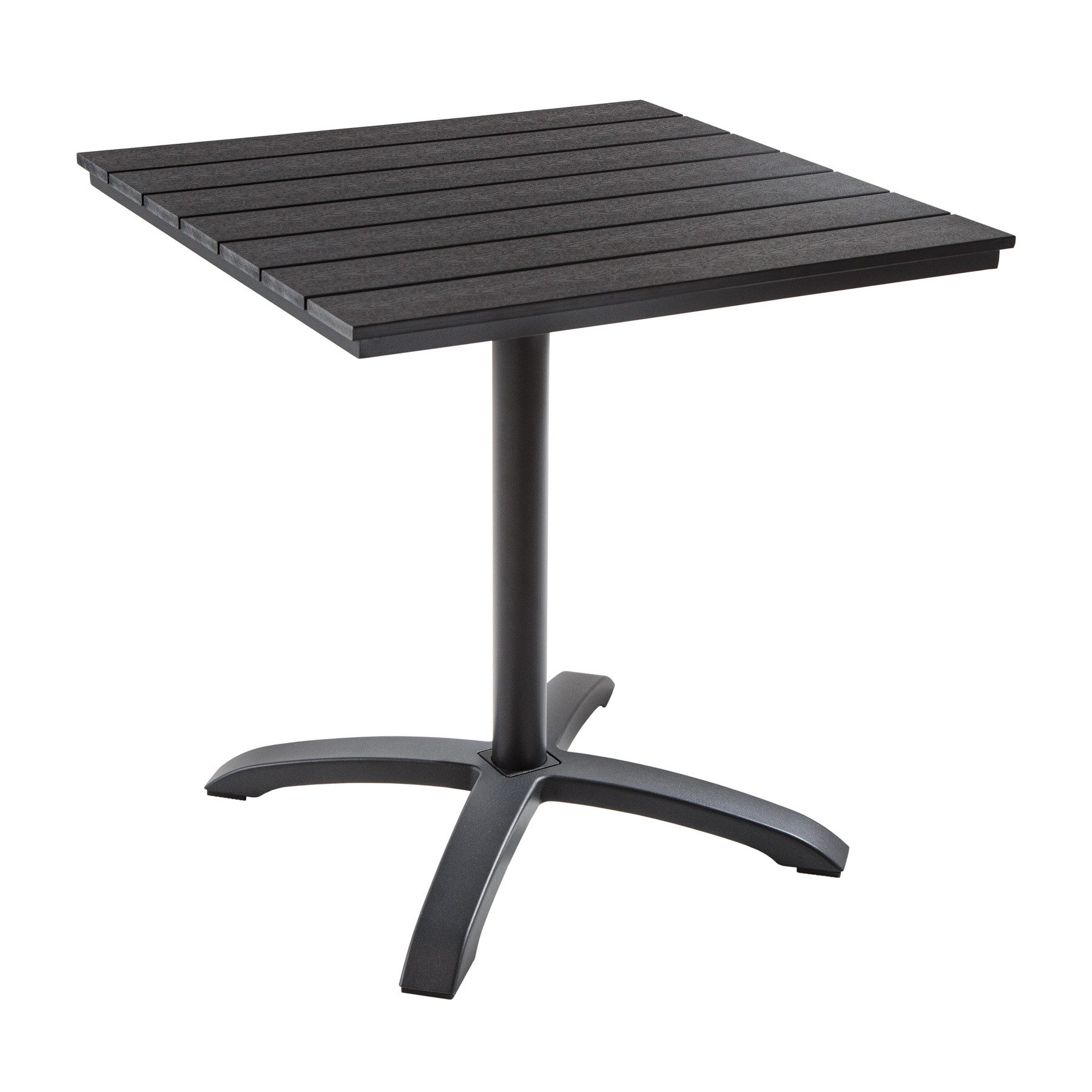 riess-ambiente Gartentisch DESIGNO 70cm schwarz (Einzelartikel, günstig online kaufen