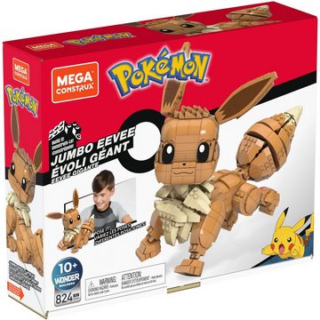 Mattel® Konstruktionsspielsteine Pokémon Jumbo Evoli