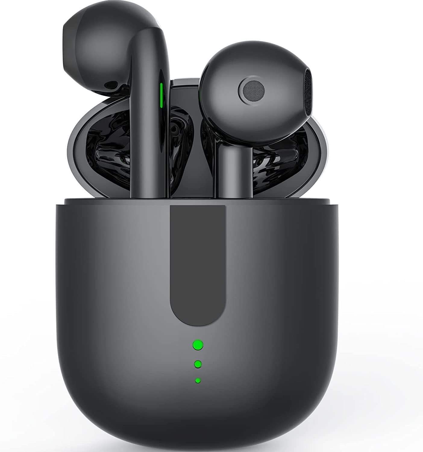 5.3 Kabellos Stereoklang Schwarz Kopfhörer Bluetooth Sport,Ipx7 HiFi Ear, in Hikeren Kopfhörer