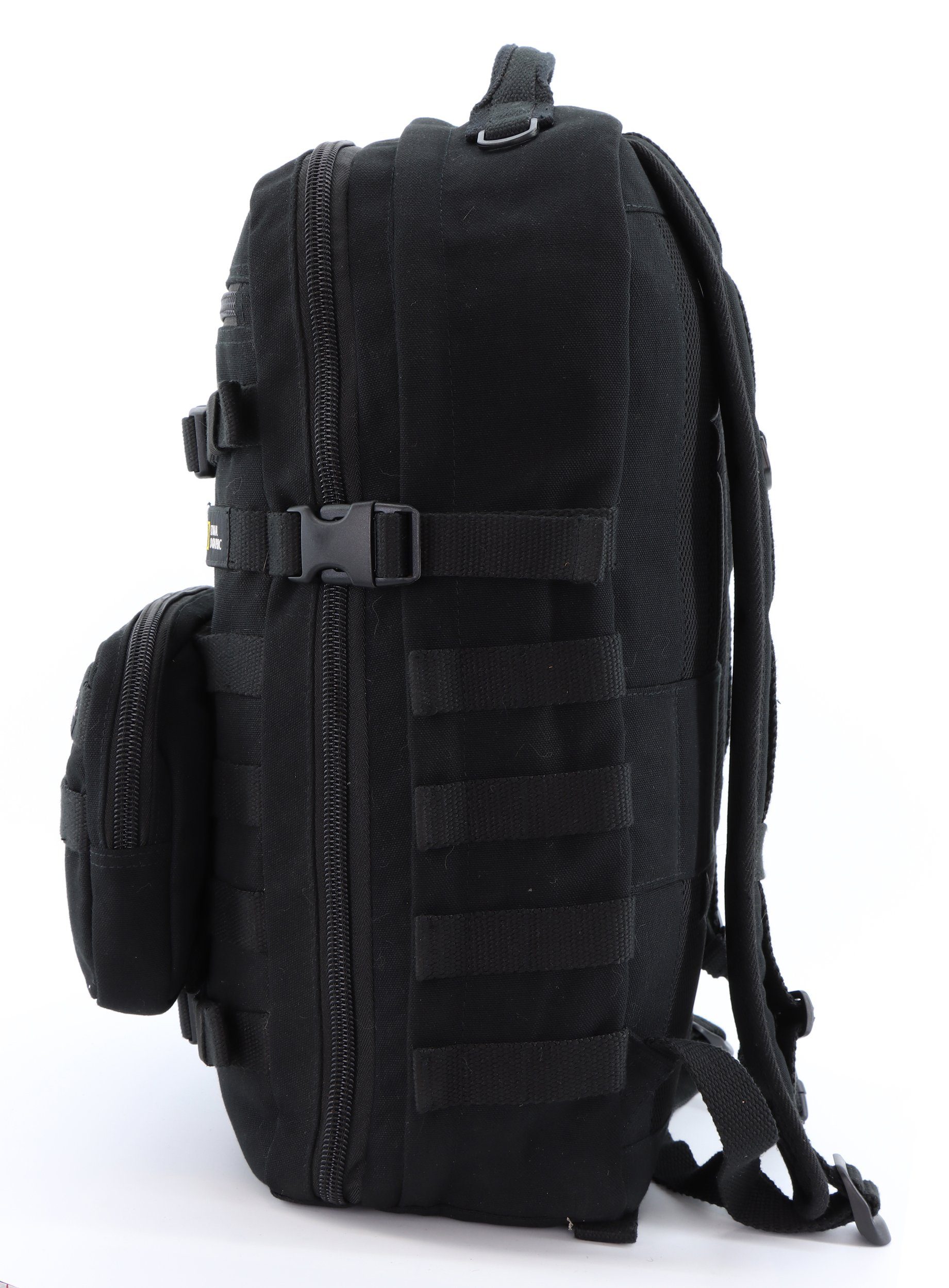 Cityrucksack GEOGRAPHIC sportlichem schwarz in NATIONAL Rocket, Design