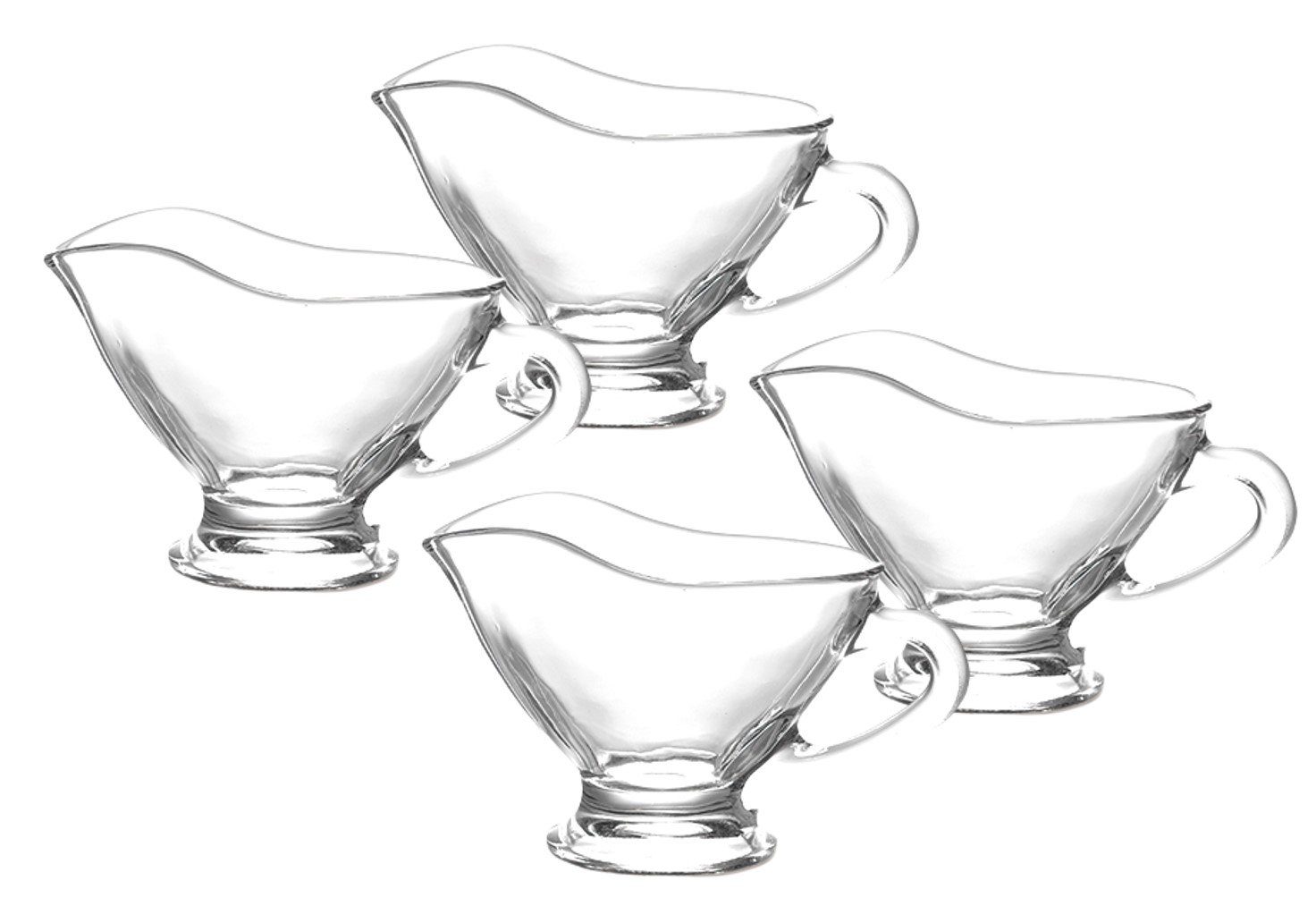 Sauciere Aus Glas Mit Griff - Transparent Für Soßen & Dressings