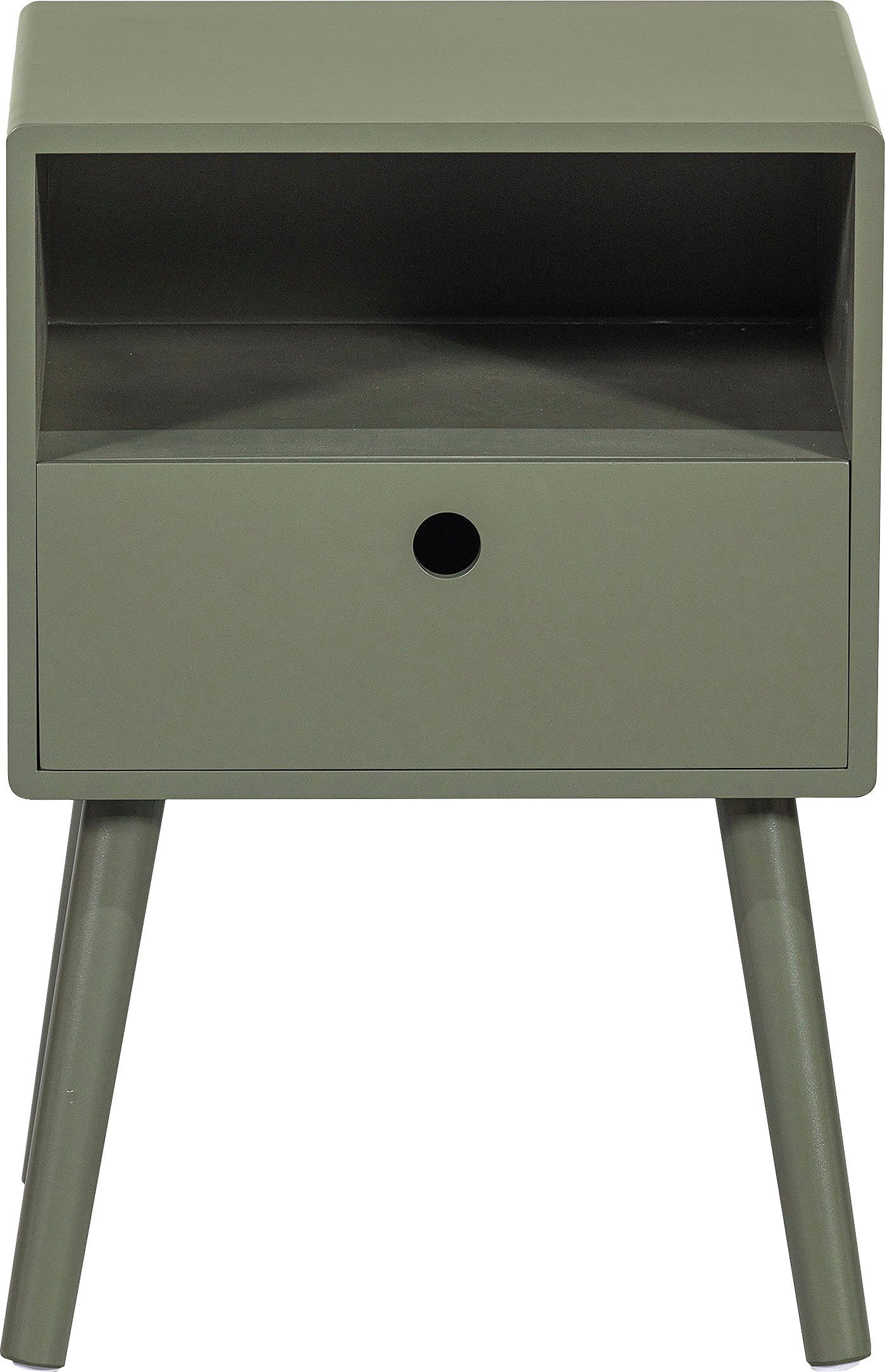 WOOOD Nachtschrank Vienna inkl. einfacher Wandbefestigung, H 53 cm x B 36 cm