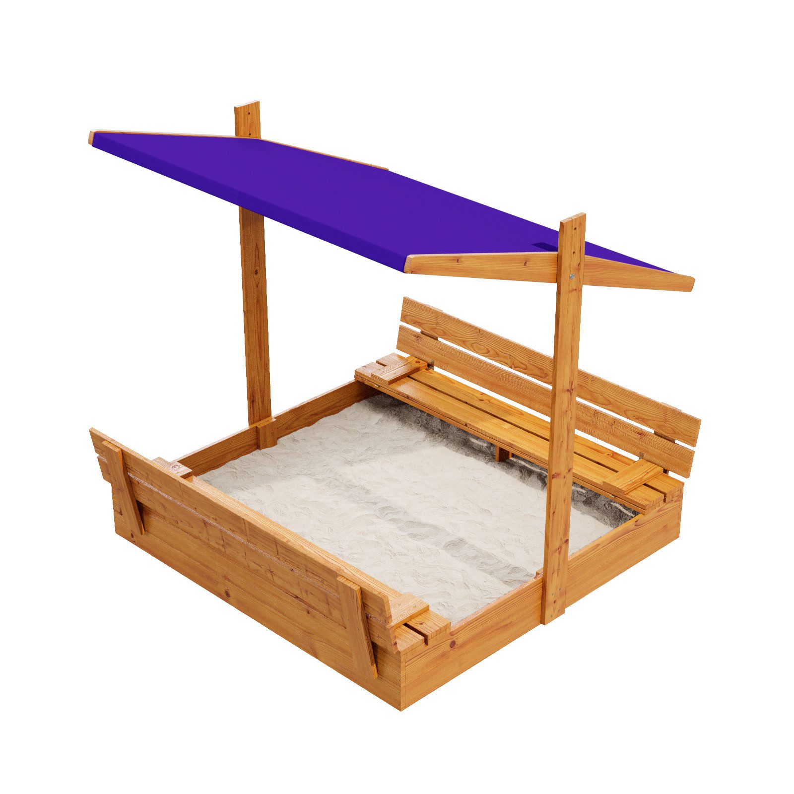 QLS Sandkasten 150cm mit Dach & günstig online kaufen